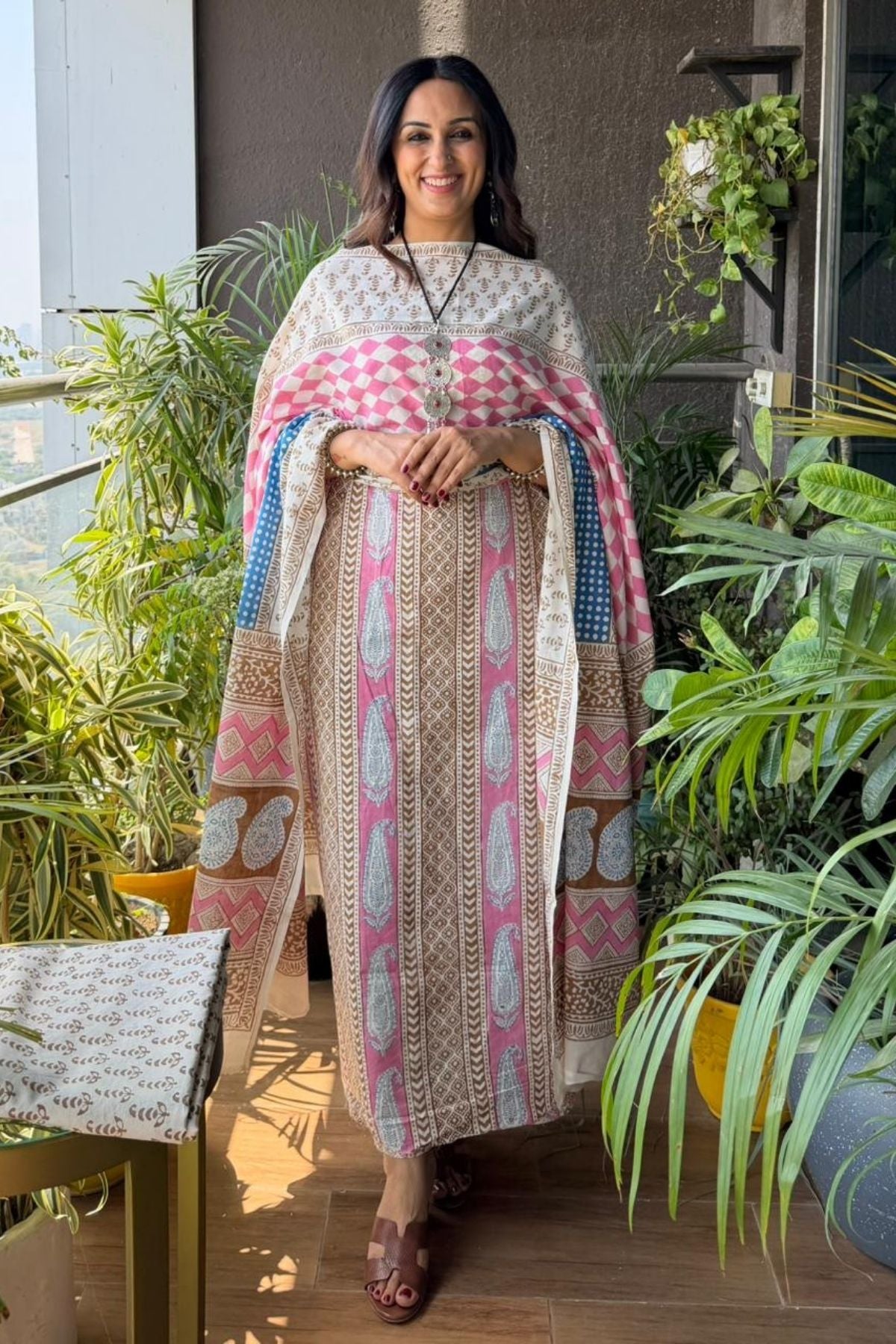 Handblocked pure cotton Bagh full sets!!
