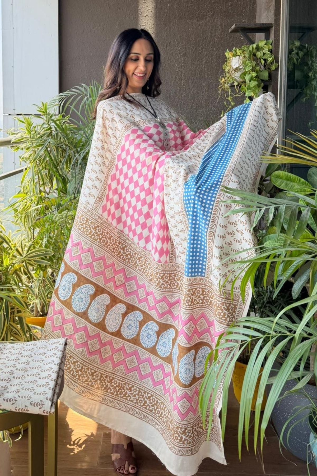 Handblocked pure cotton Bagh full sets!!