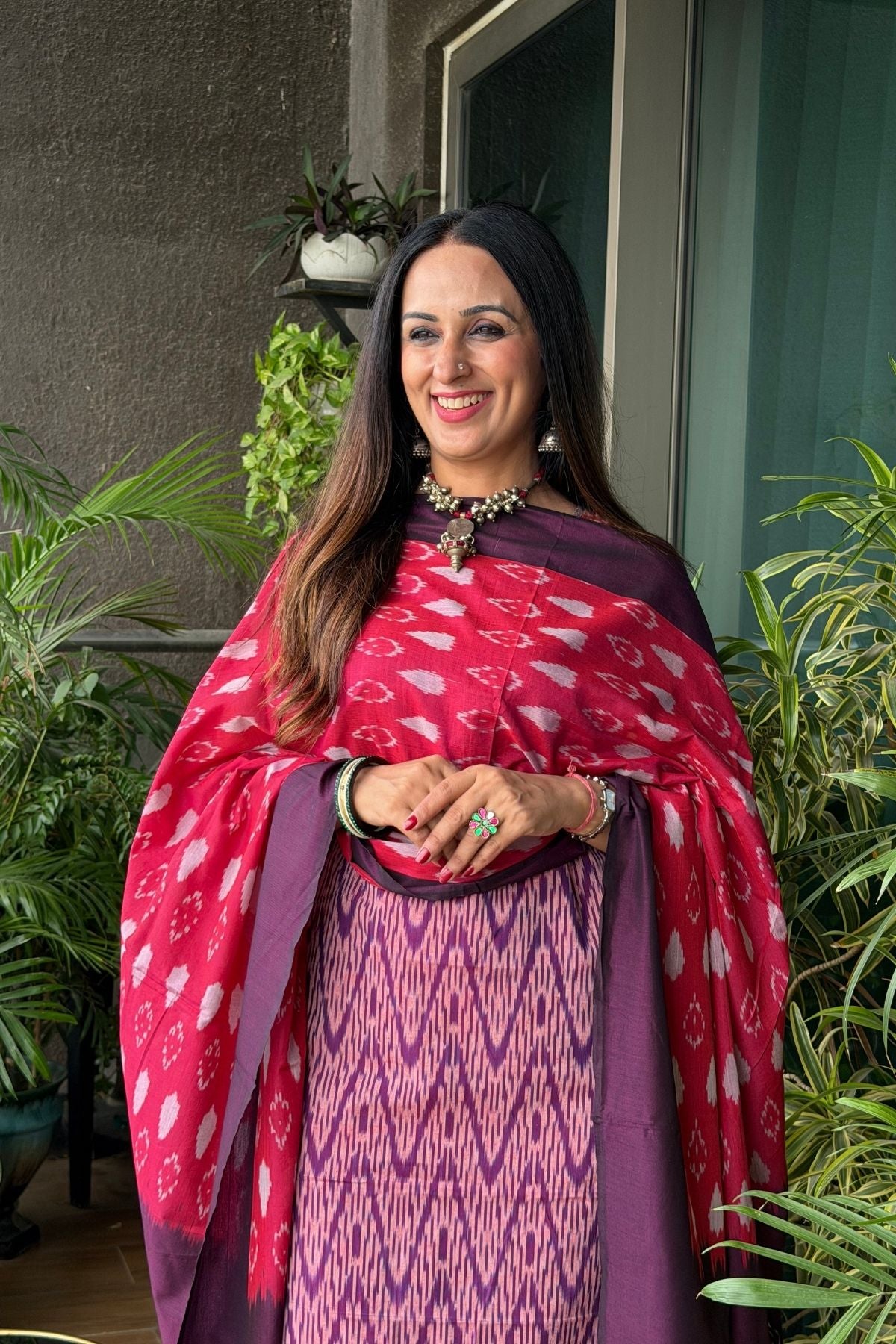 Mercerised cotton Ikat full sets!!