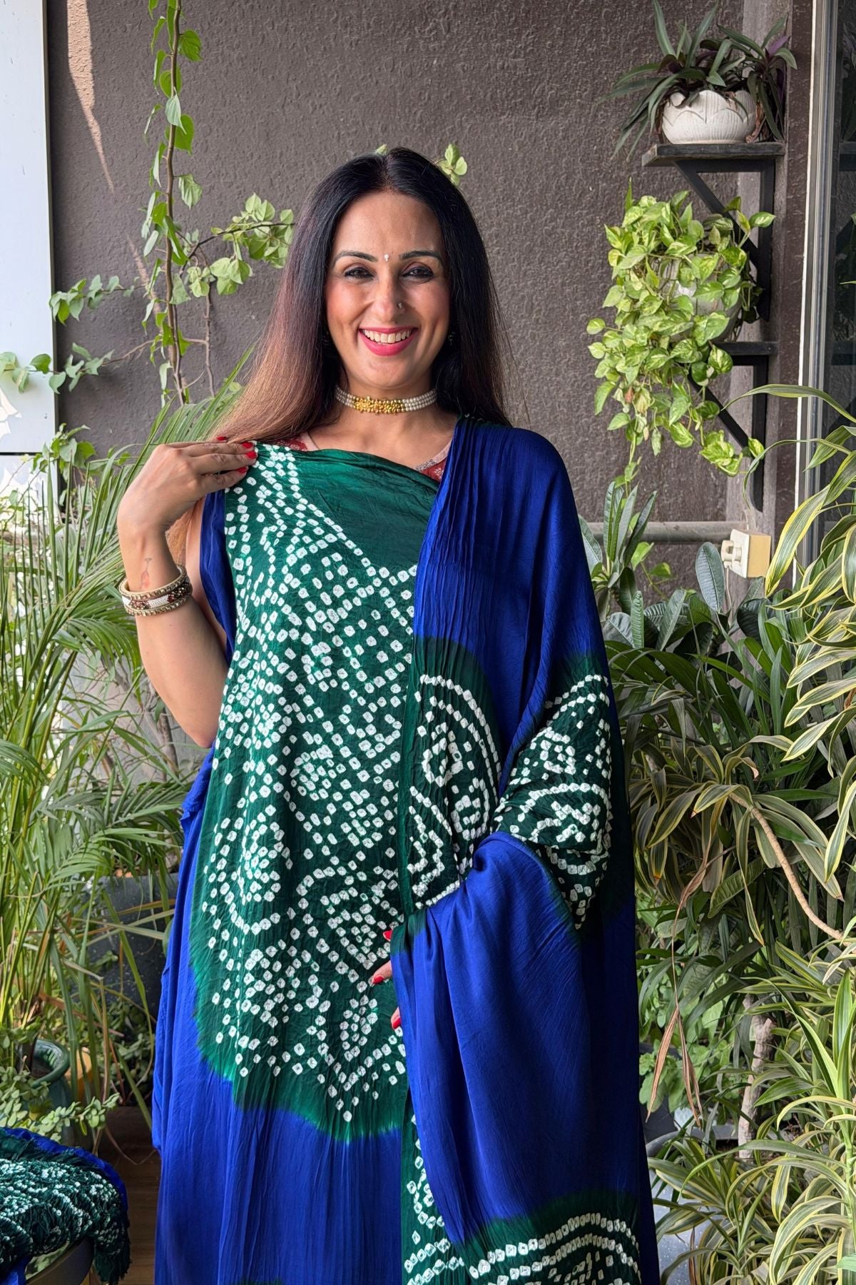 Bandhani work full sets on pure modal satin!!!