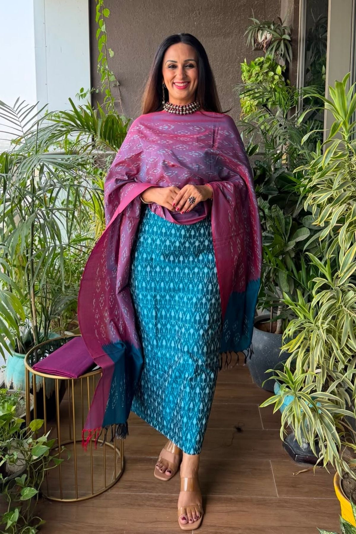Mercerised cotton Ikat full sets!!