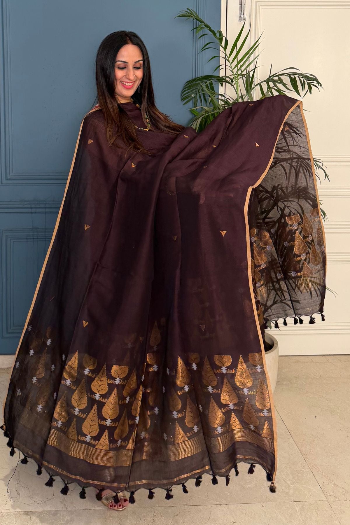Jayshree linen kurta Dupatta sets