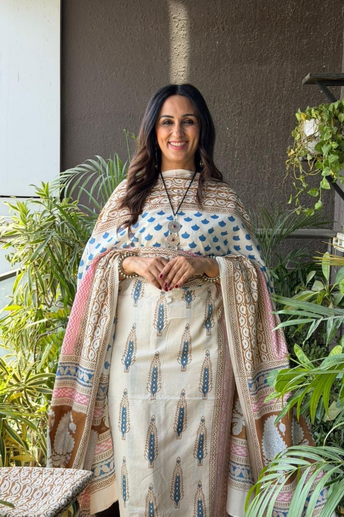 Handblocked pure cotton Bagh full sets!!