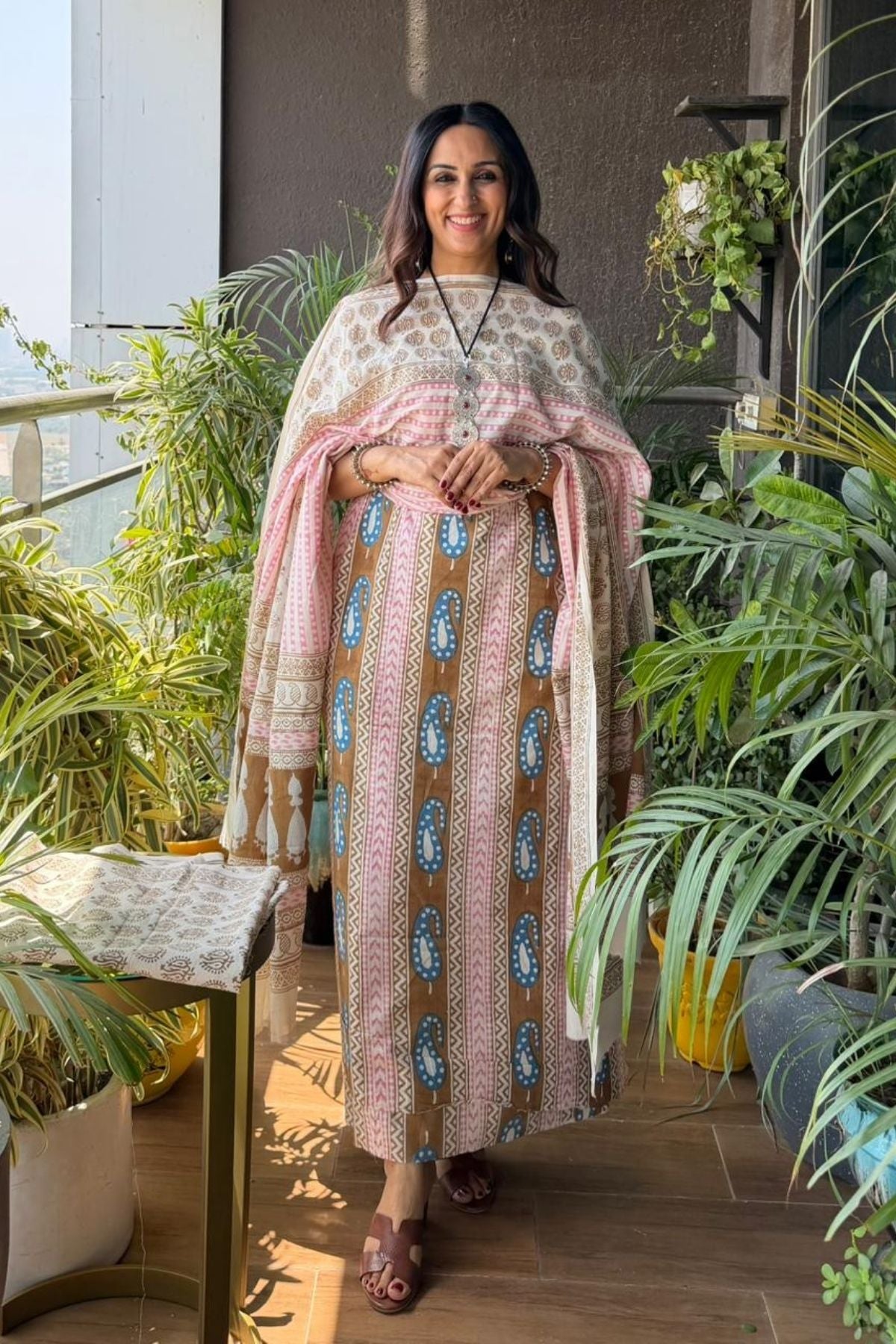 Handblocked pure cotton Bagh full sets!!