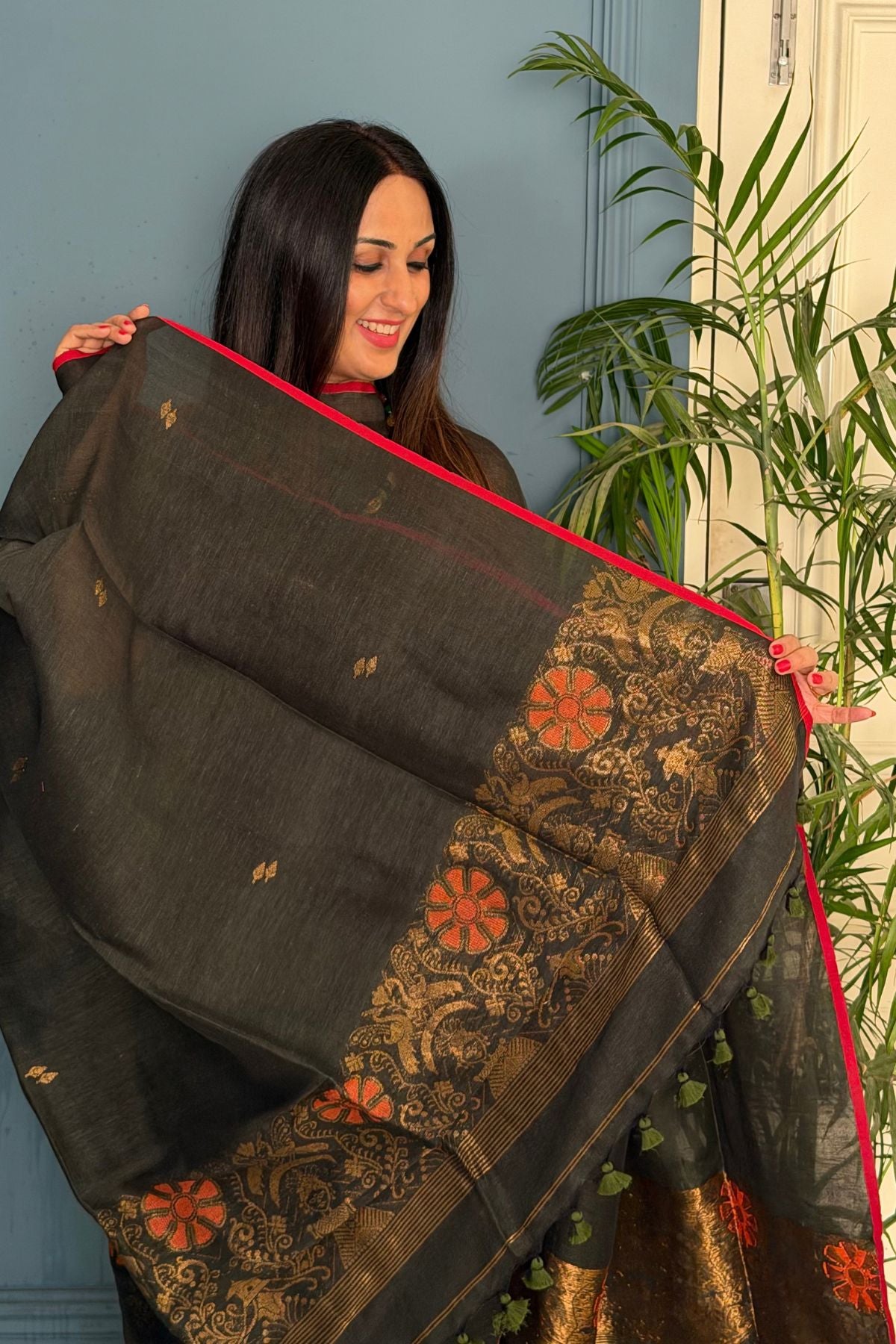 Jayshree linen kurta Dupatta sets