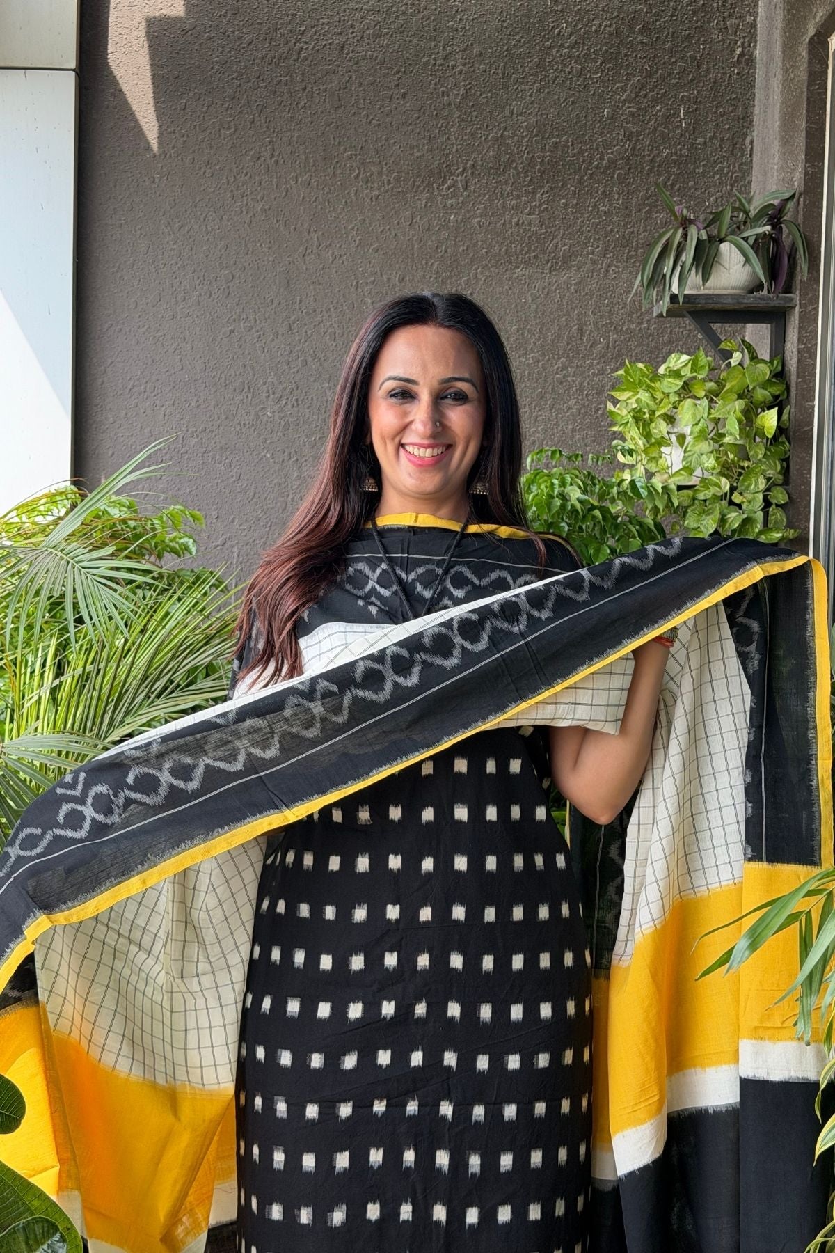 Double Ikat cotton full sets!!