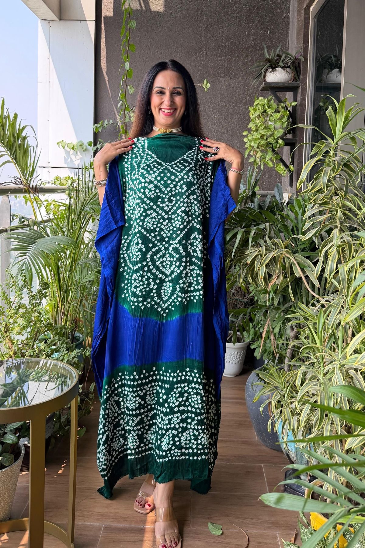 Bandhani work full sets on pure modal satin!!!