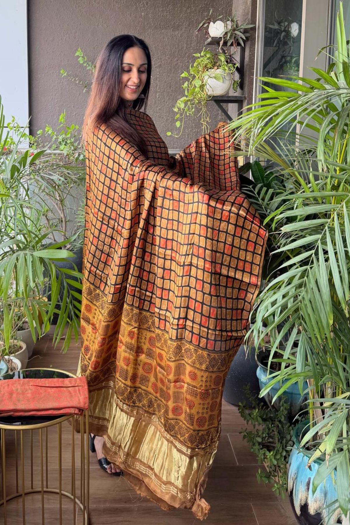 Pomegranate peel Handblock full sets on Premium Modal fabric!!