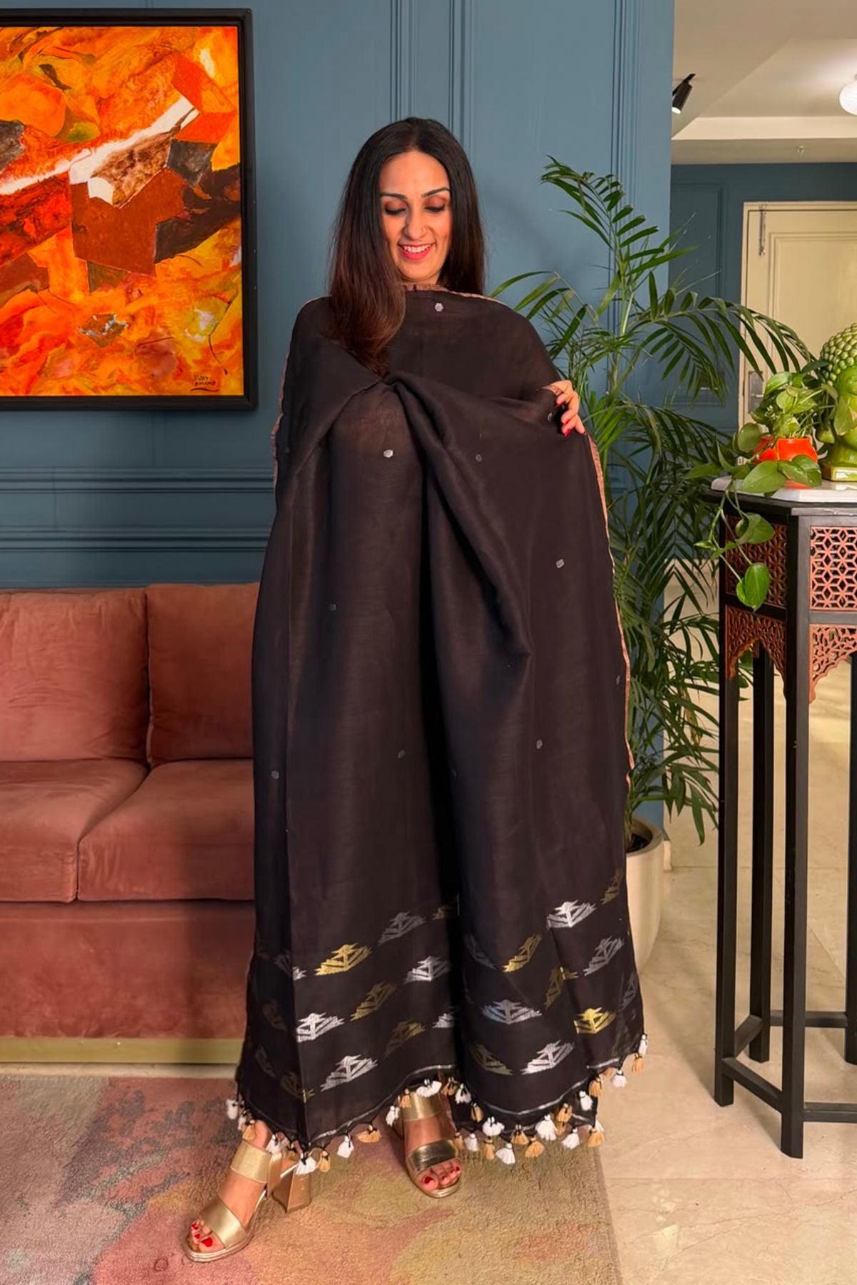 Jayshree linen kurta Dupatta sets