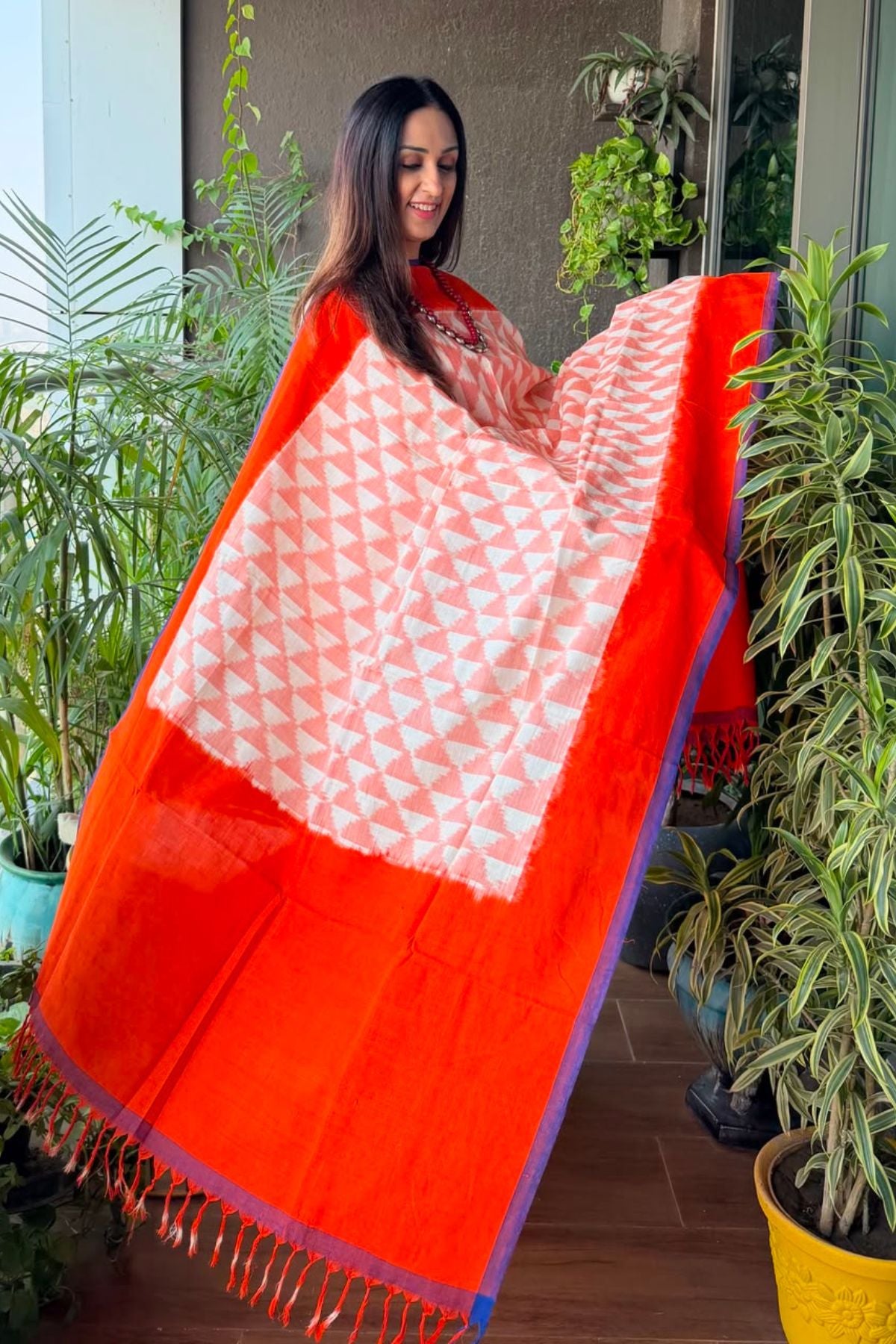 Double Ikat cotton full sets!!