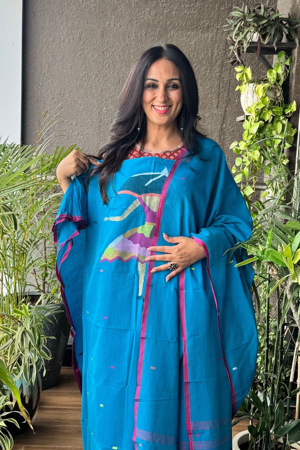 Jamdani kurta dupatta sets