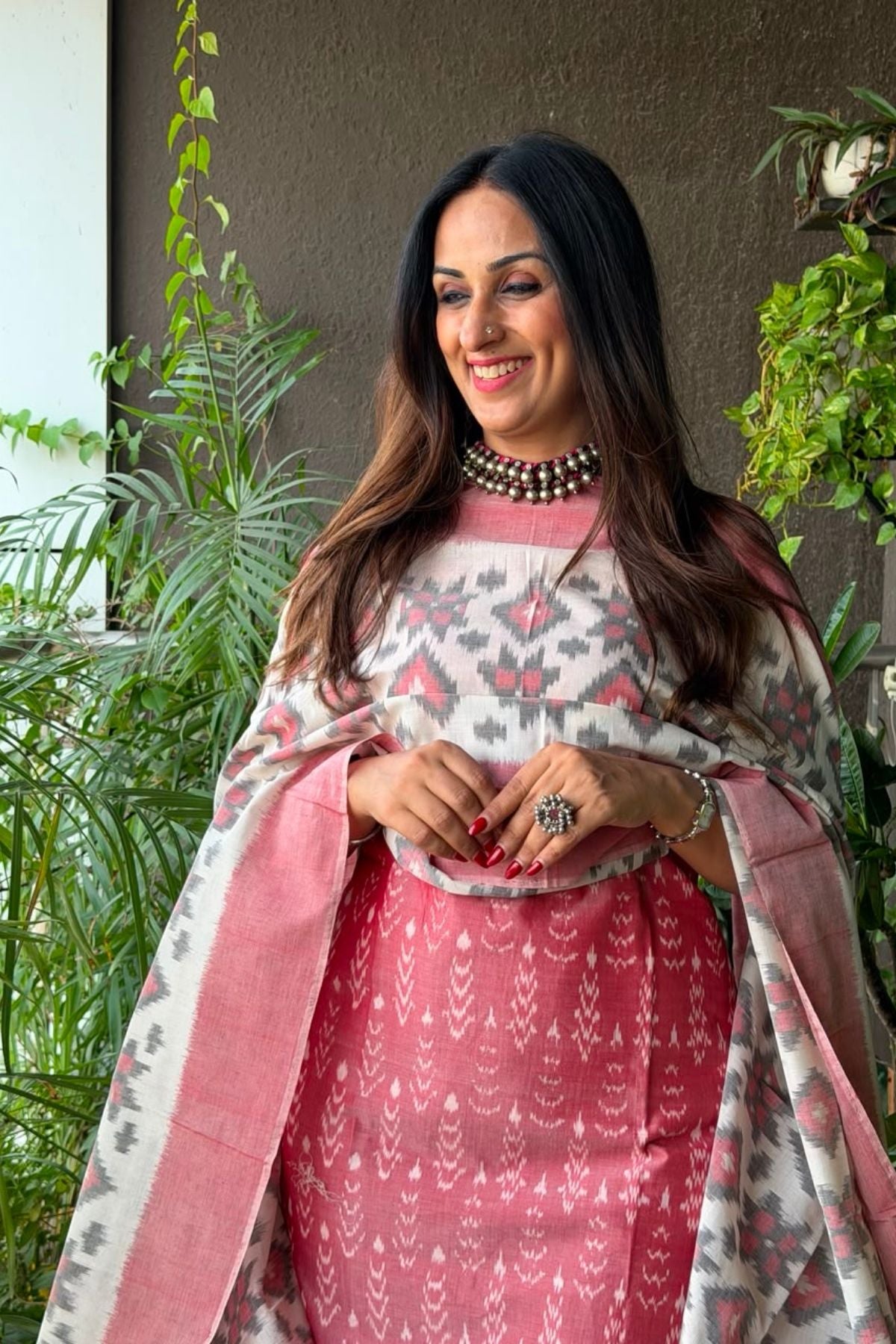 Mercerised cotton Ikat full sets!!