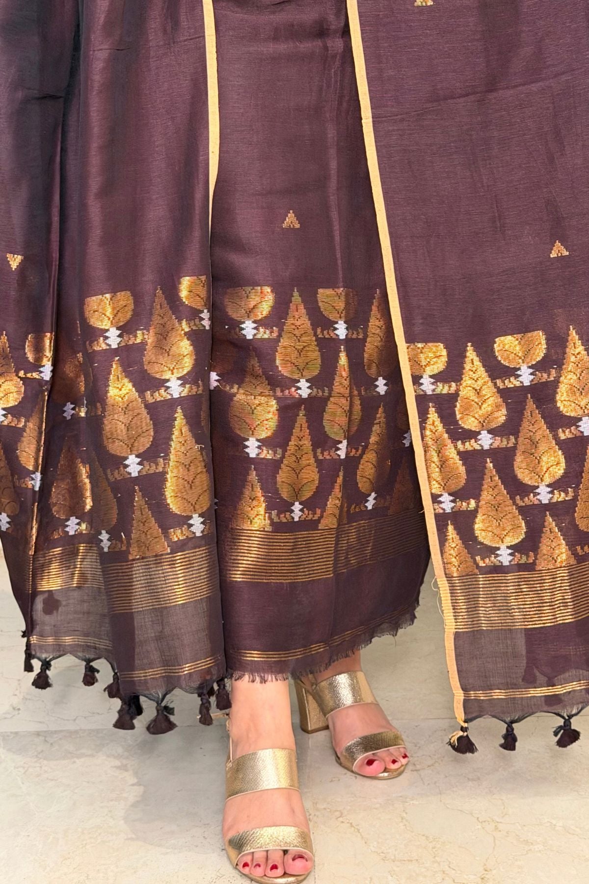 Jayshree linen kurta Dupatta sets