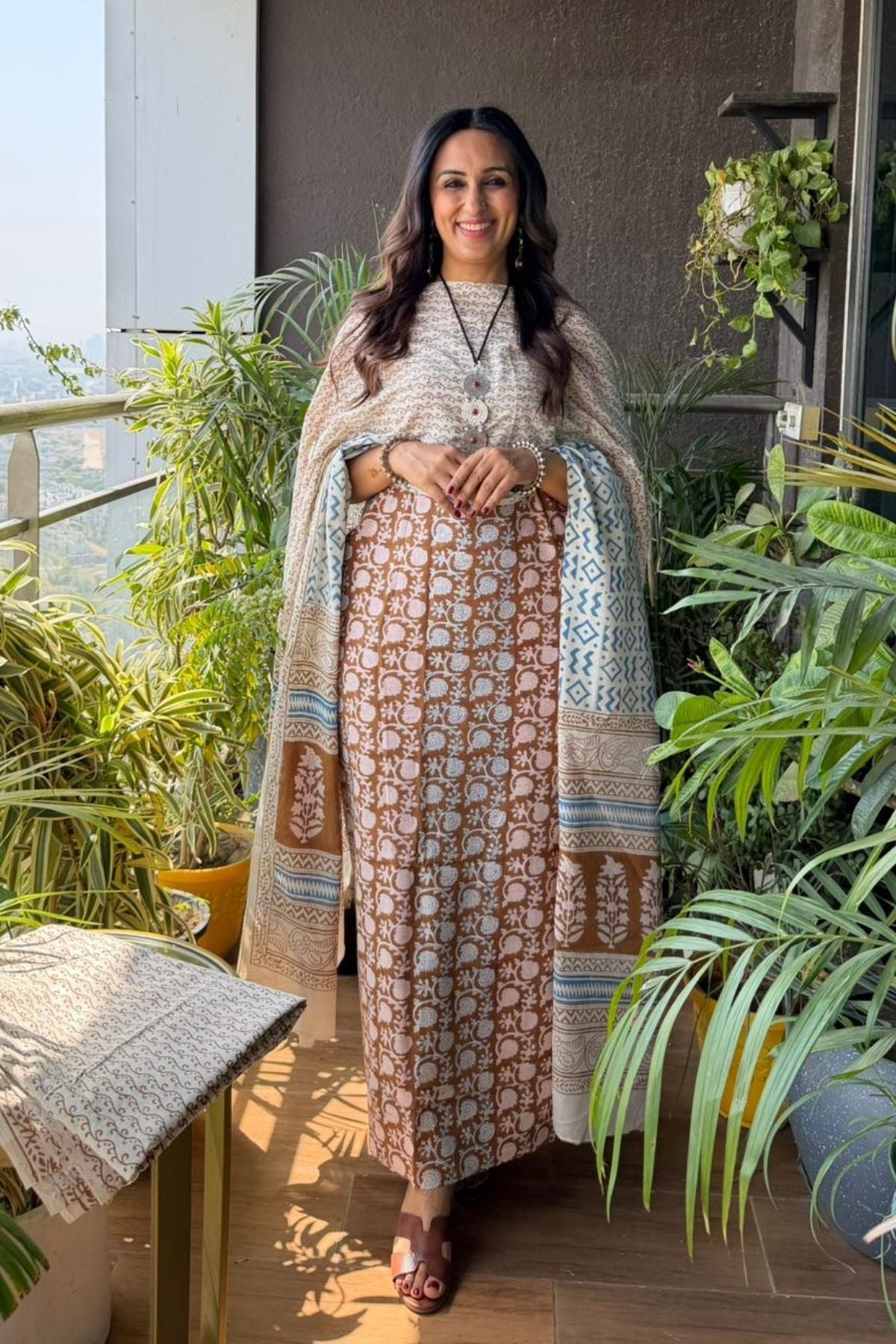 Handblocked pure cotton Bagh full sets!!