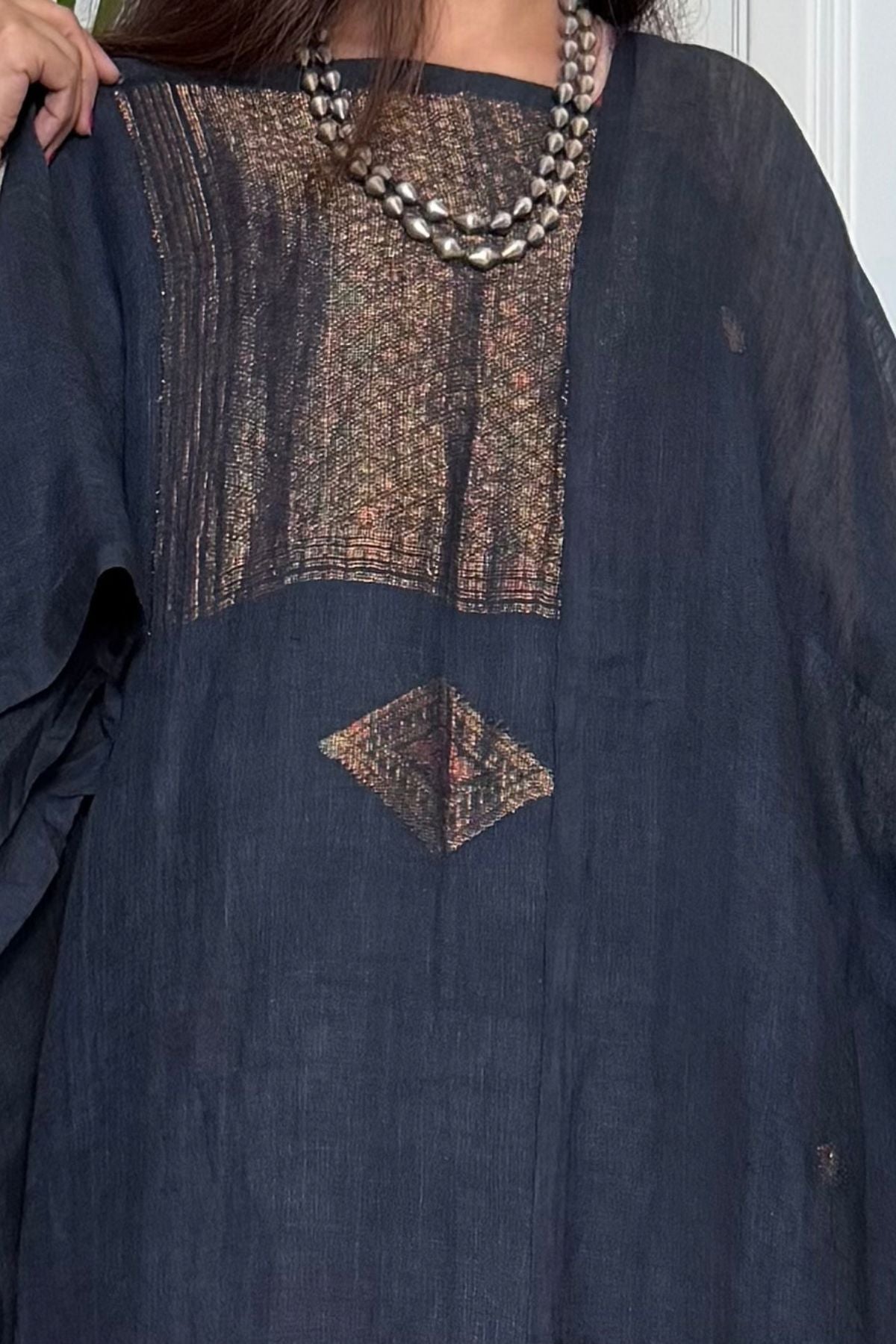 Jamdani Handwoven linen by linen sets!!