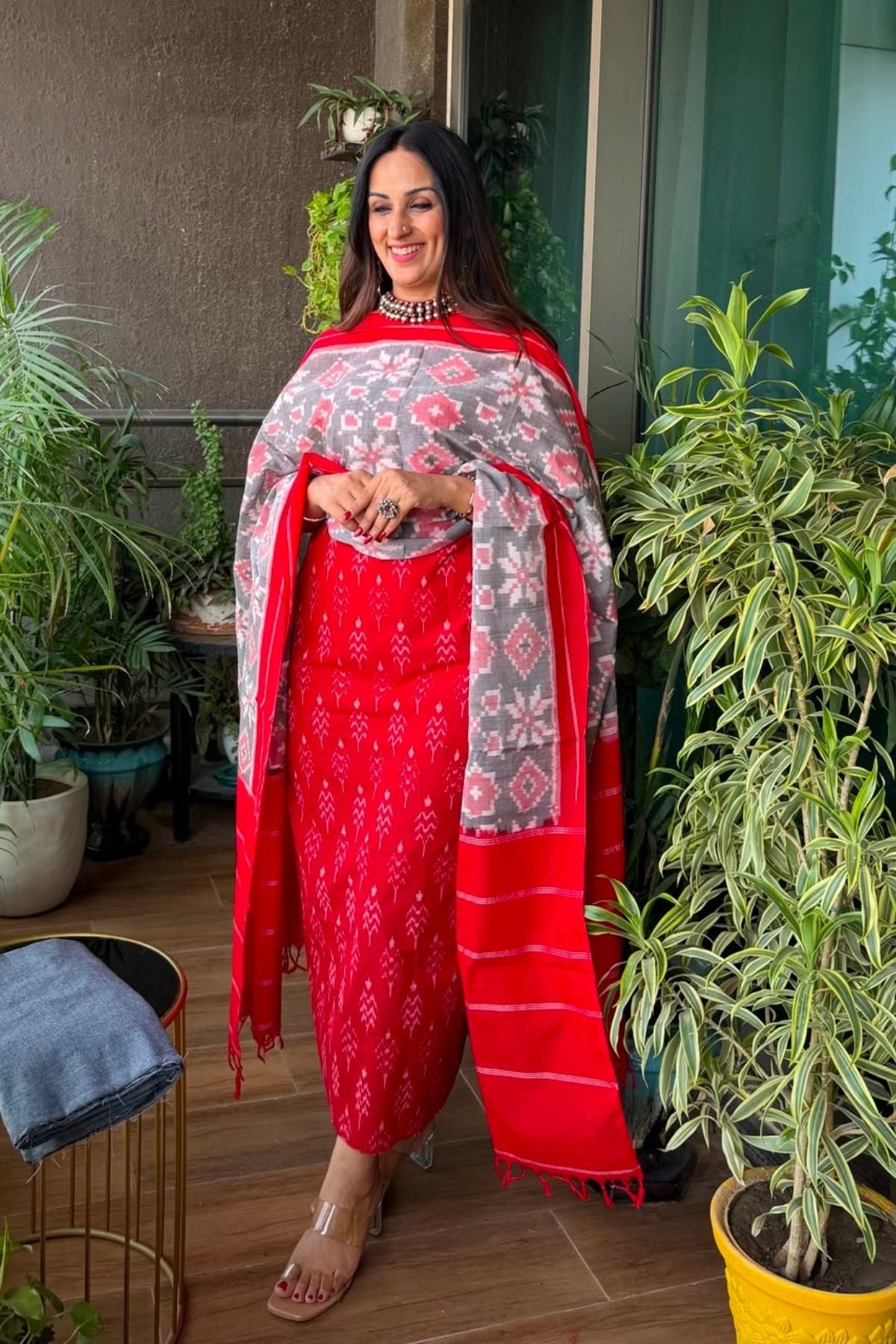 Mercerised cotton Ikat full sets!!