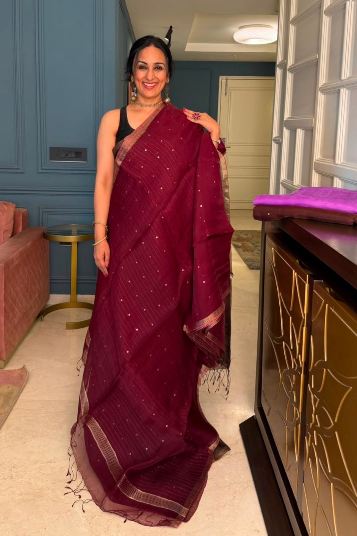 Handwoven pure muslin sarees!!