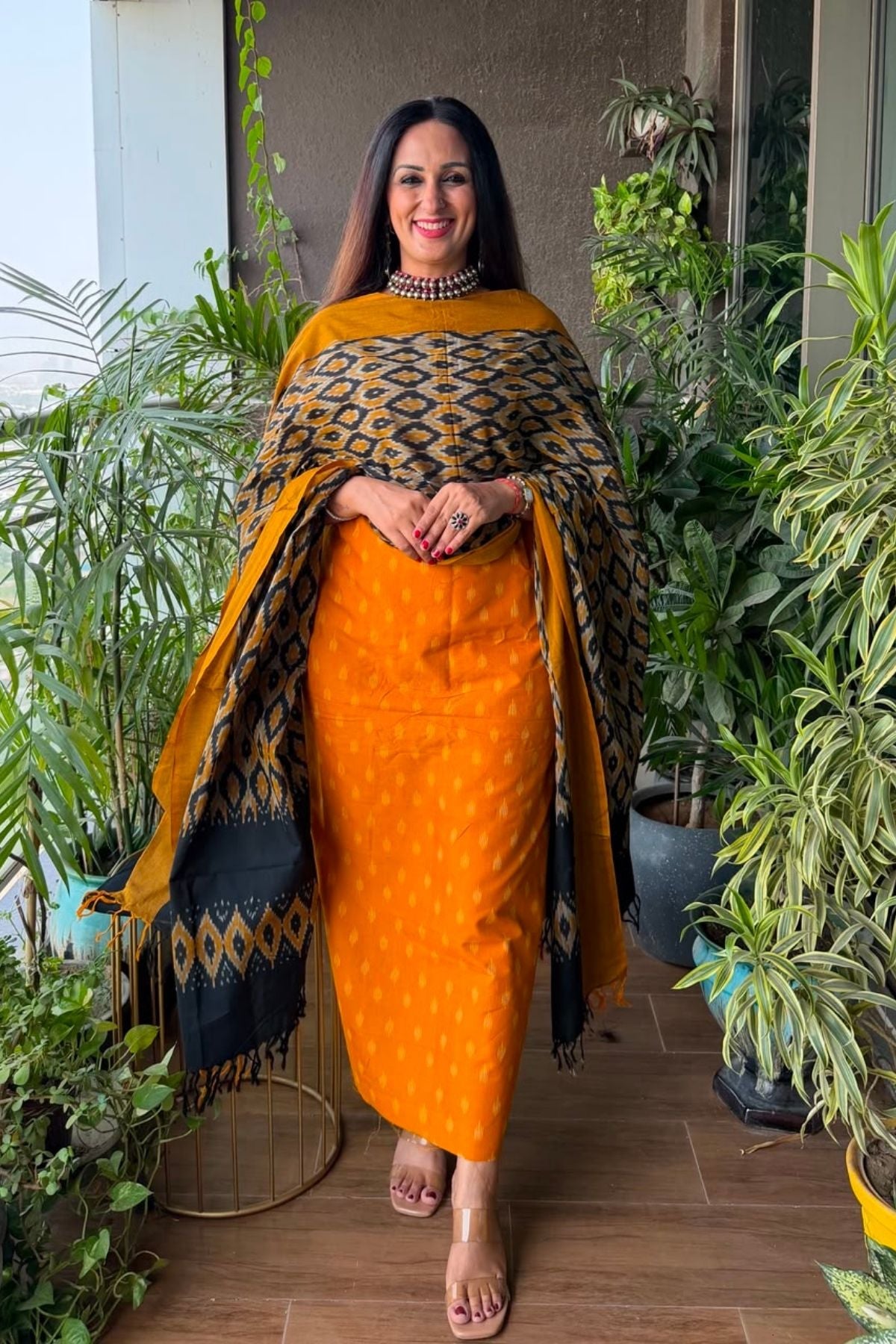 Mercerised cotton Ikat full sets!!