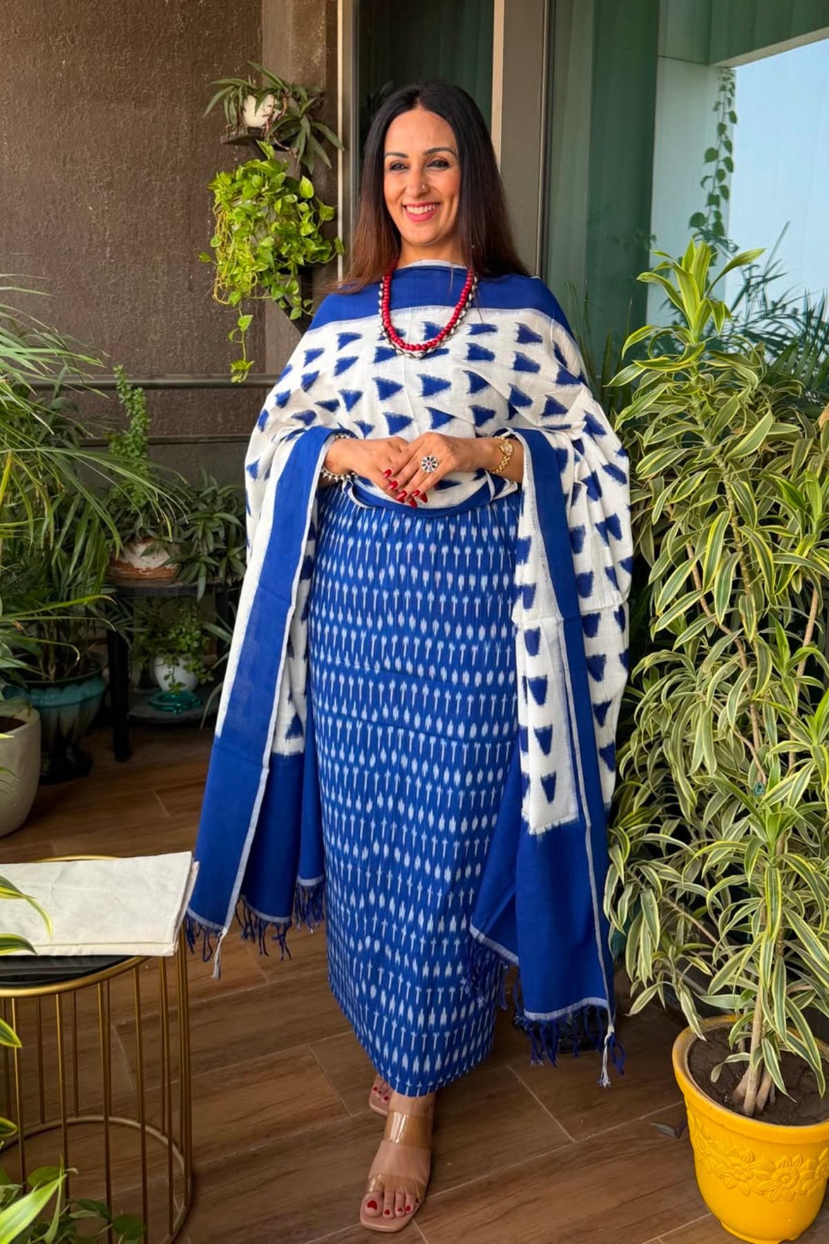 Double Ikat cotton full sets!!