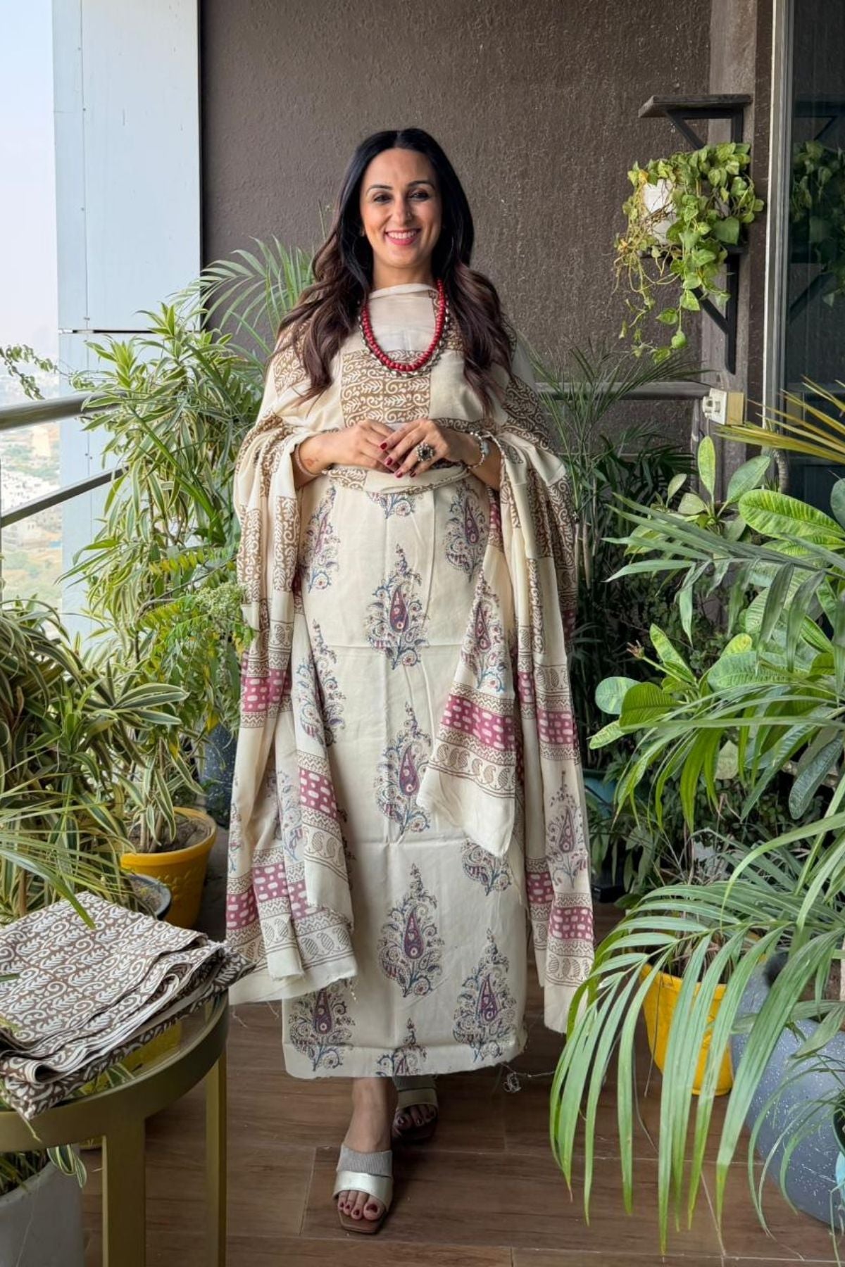 Handblocked pure cotton Bagh full sets!!