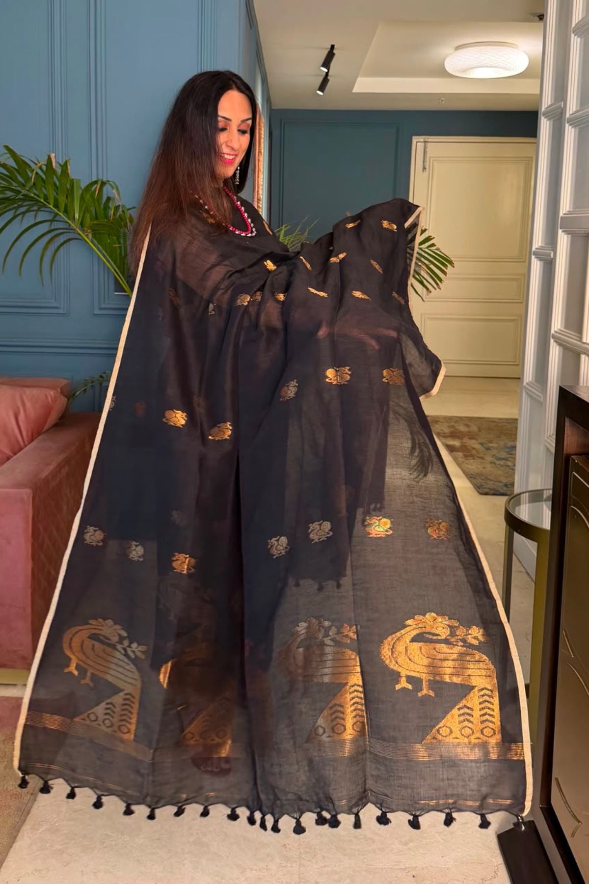 Jayshree linen kurta Dupatta sets