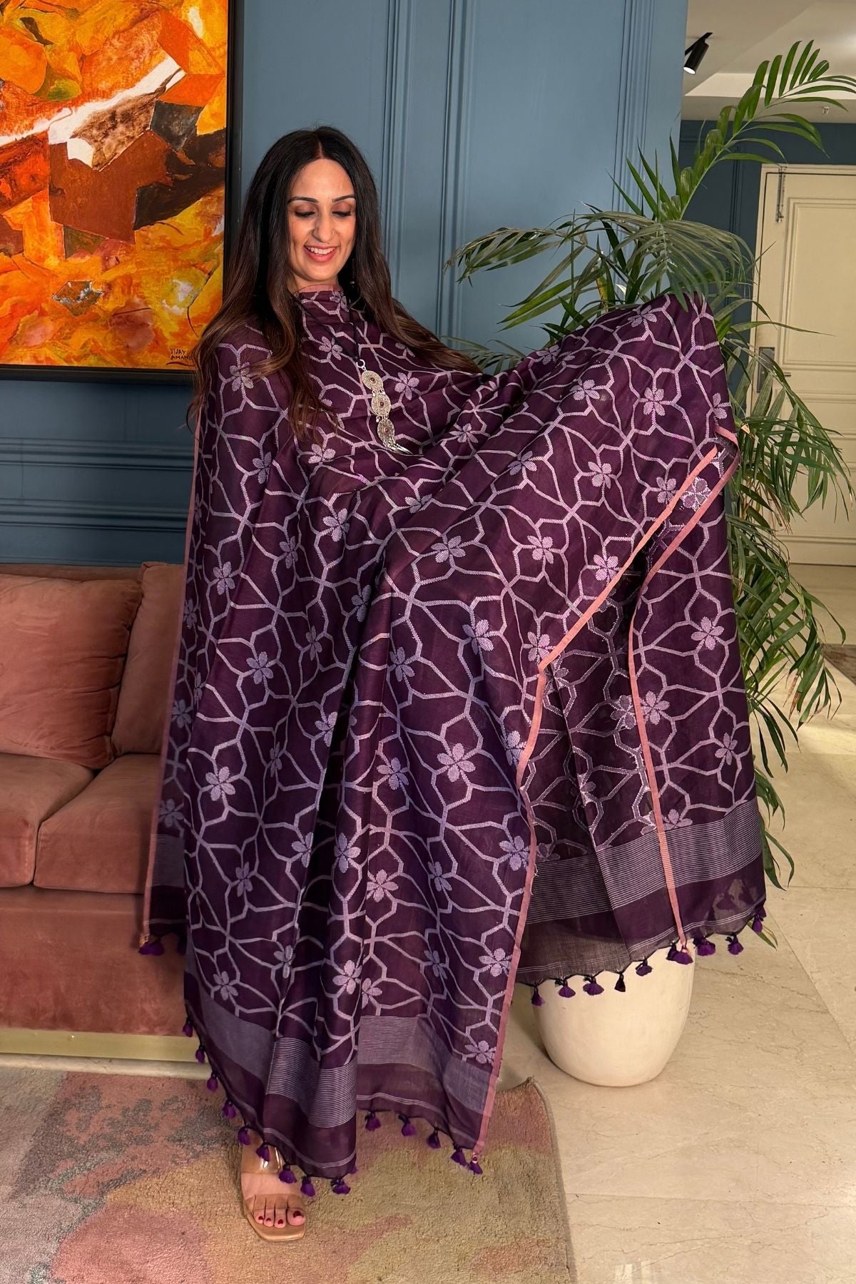 Jayshree linen kurta dupatta sets!!