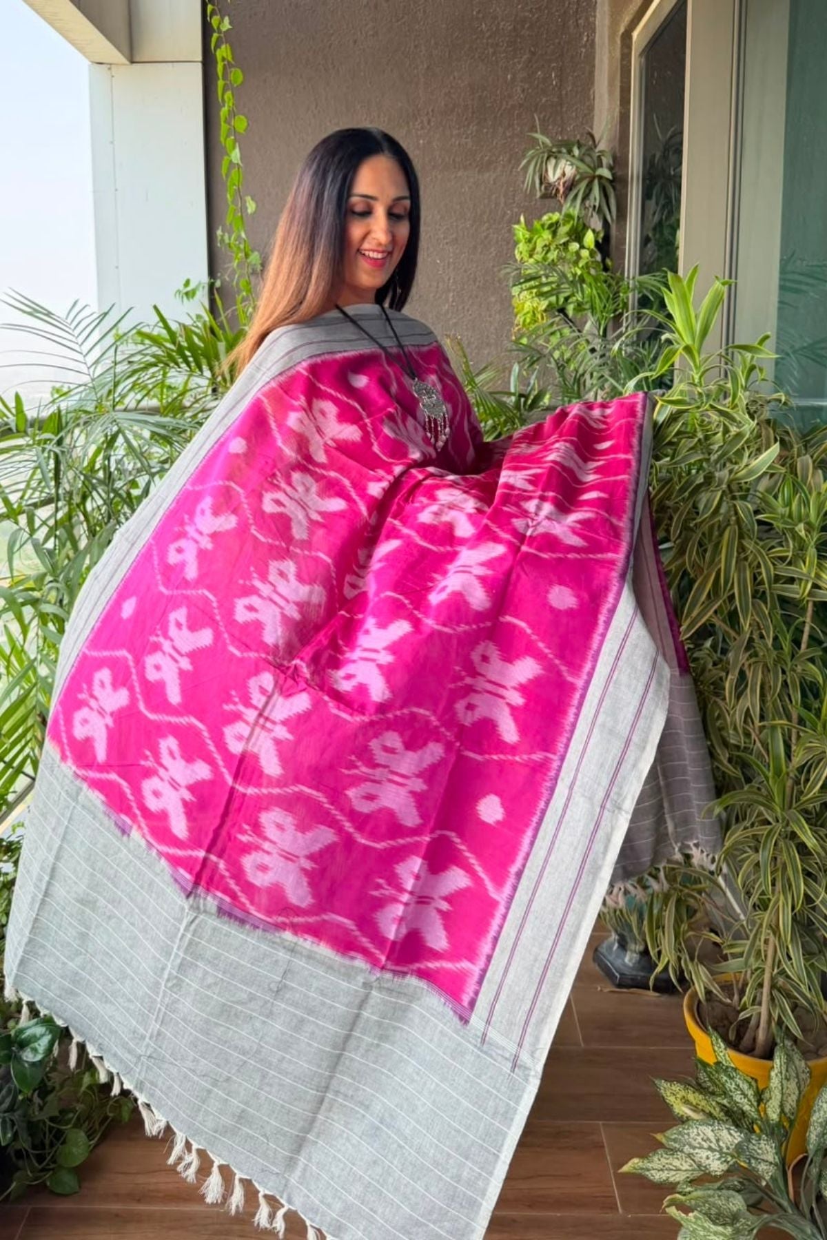 Double Ikat cotton full sets!!