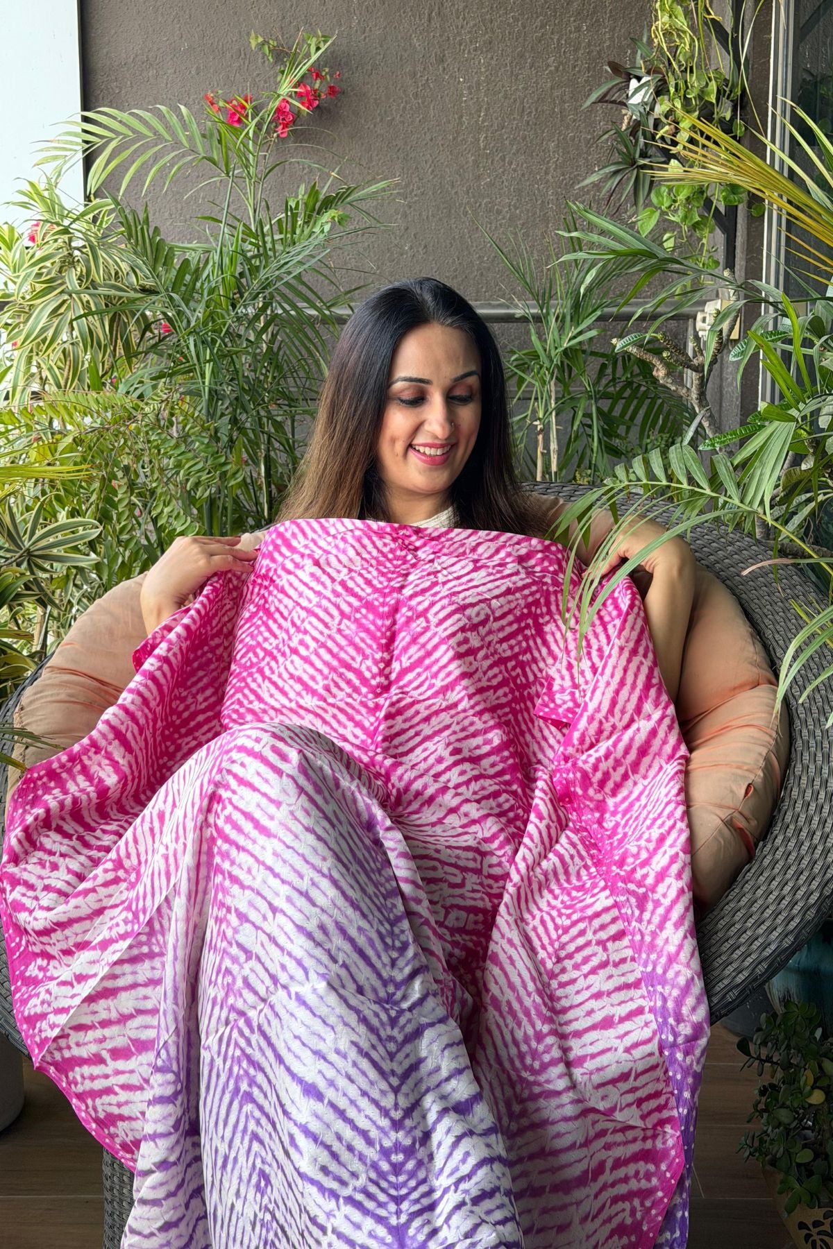 Hand Shibori kurtas on Pure Chanderi!!