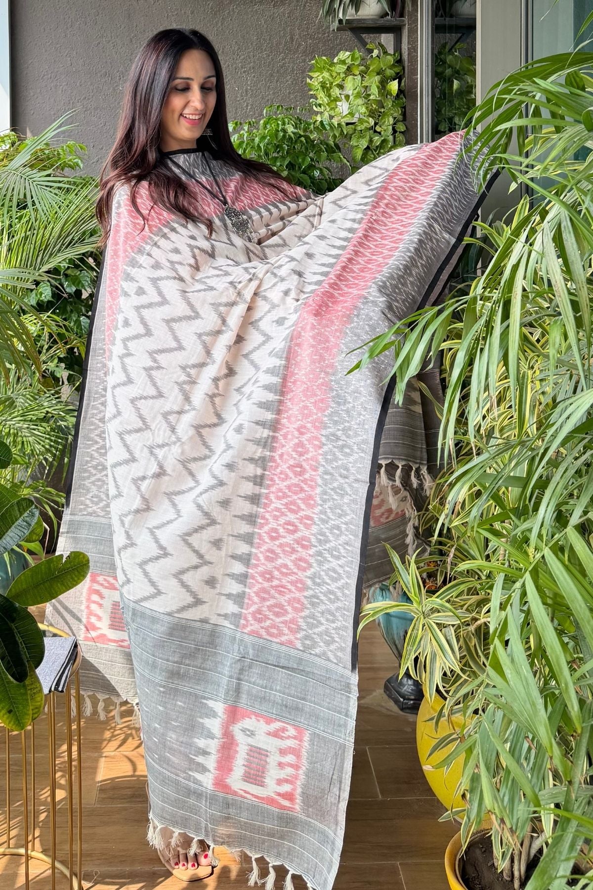 Double Ikat cotton full sets!!