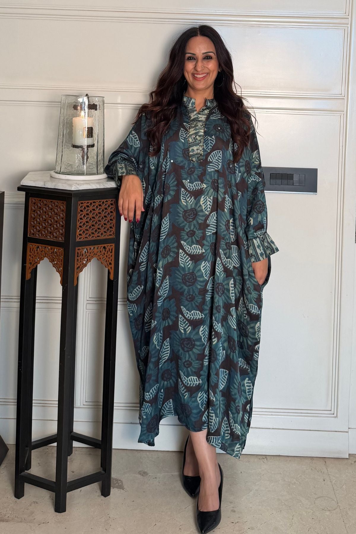 Free-flowing premium Modal dresses with intricate hand-block prints and exquisite handcrafted details!!