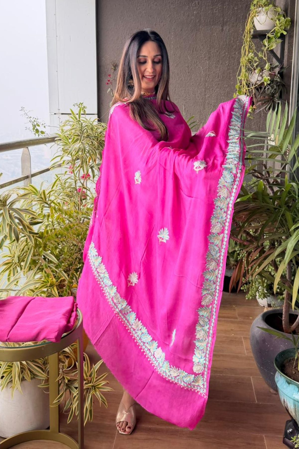 Upadda suit sets with Kashmiri Aari work!!