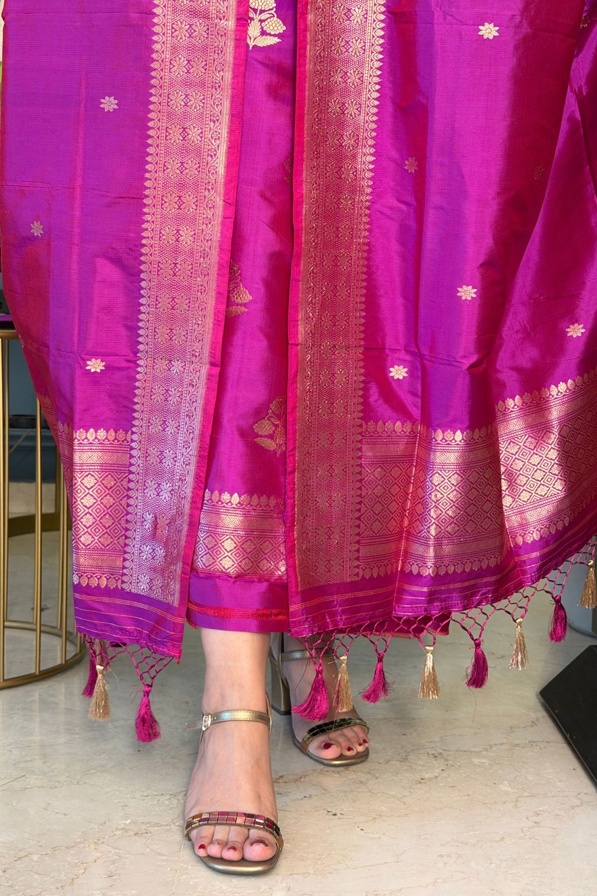 Handwoven pure Katan silk suit sets!!!