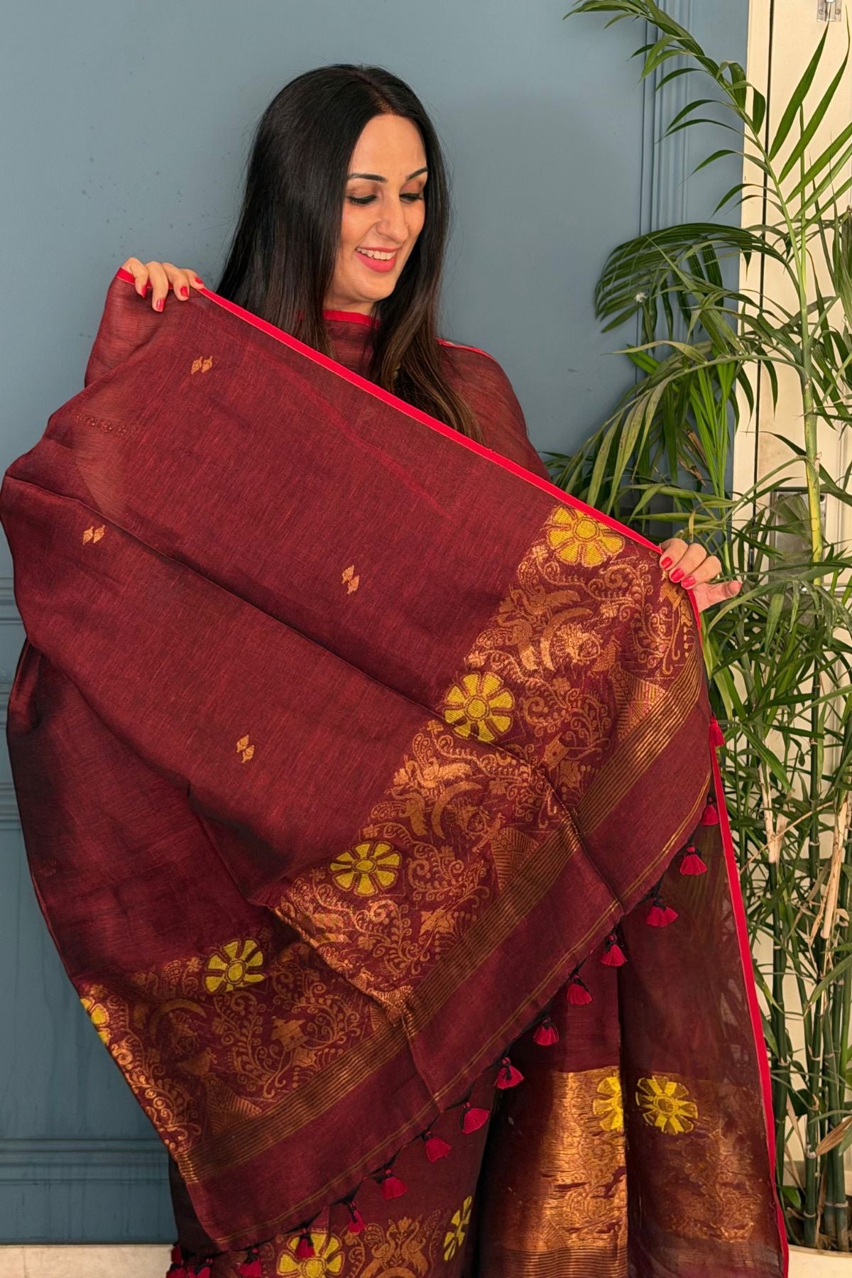 Jayshree linen kurta Dupatta sets