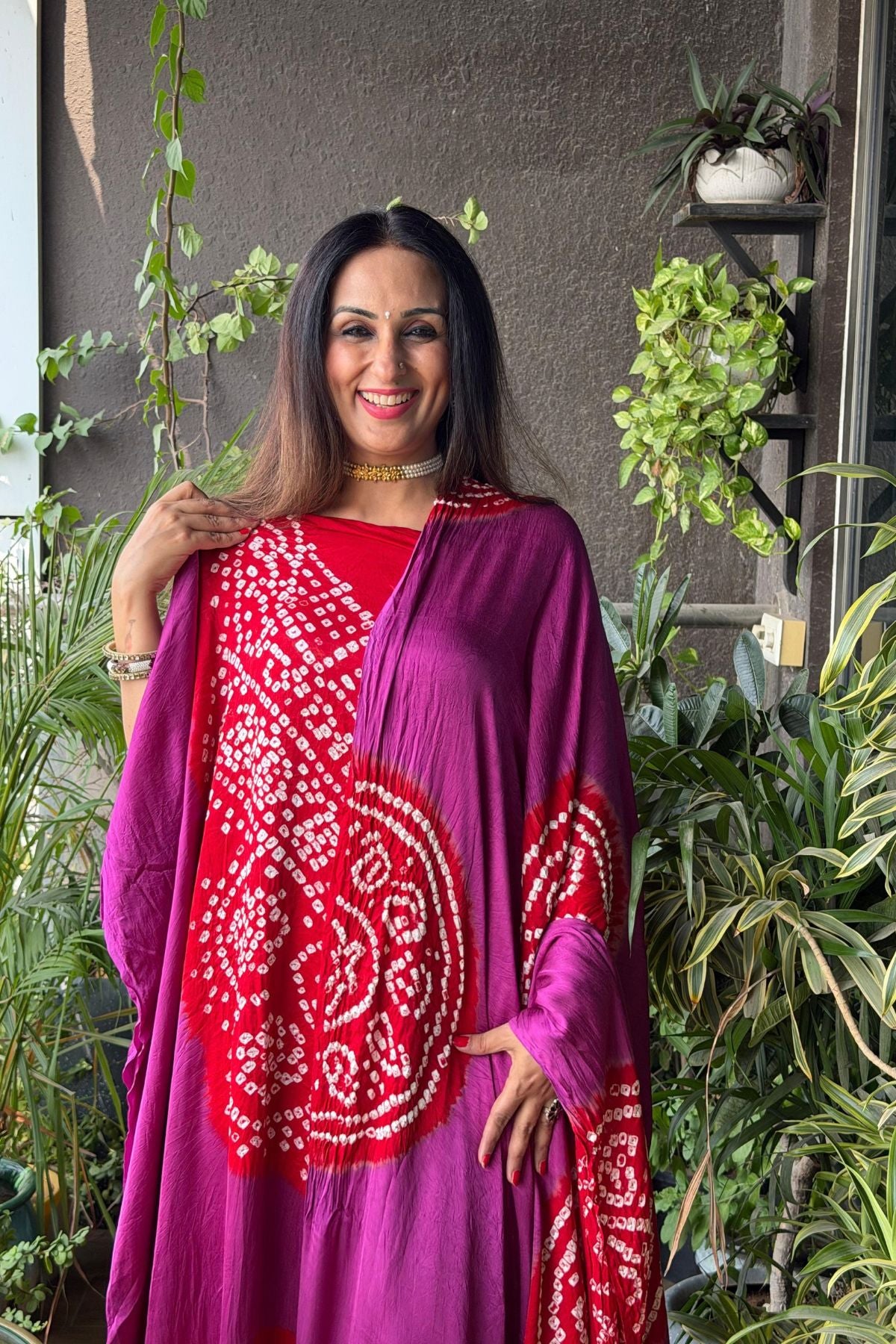 Bandhani work full sets on pure modal satin!!!