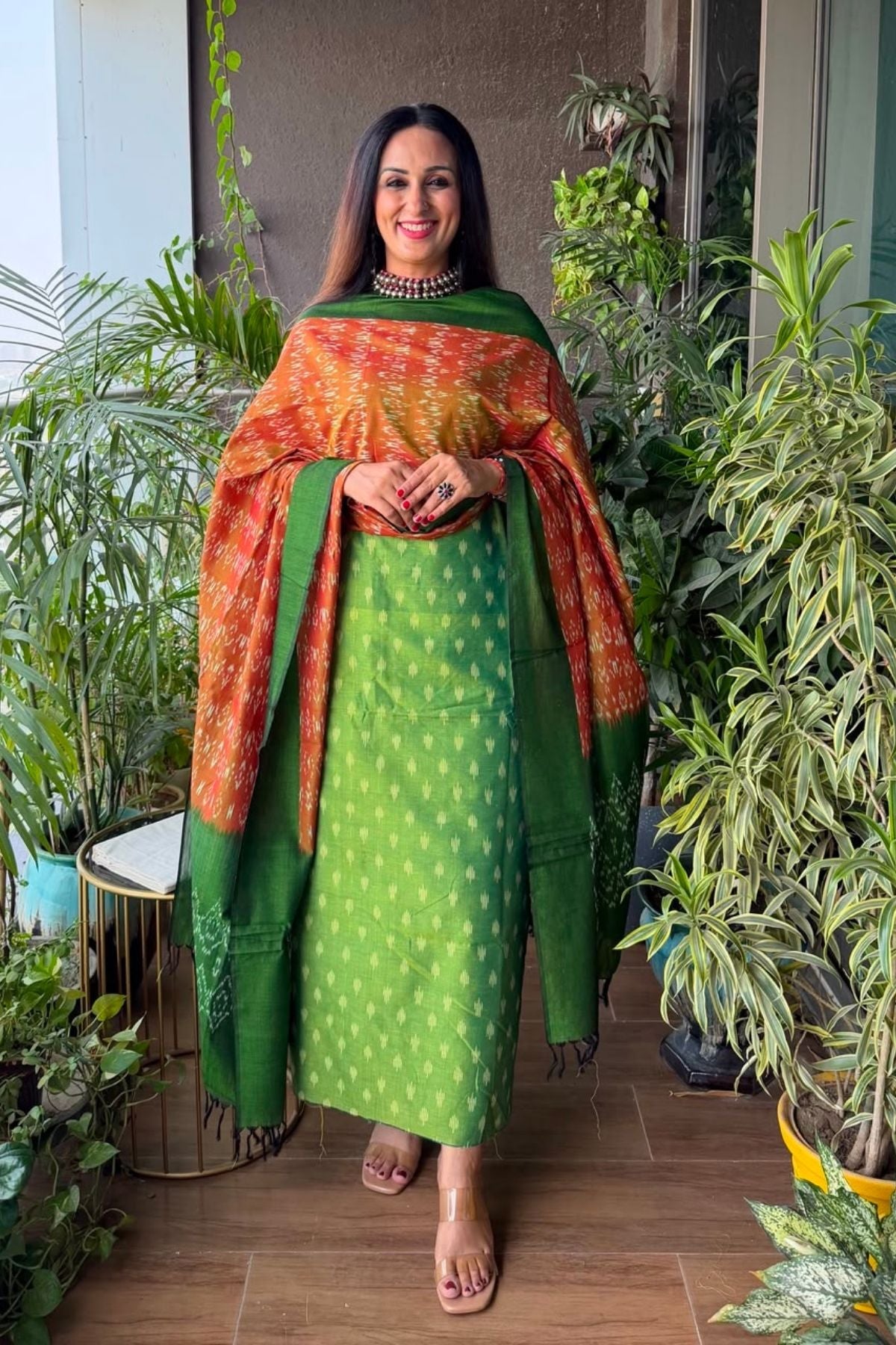 Mercerised cotton Ikat full sets!!