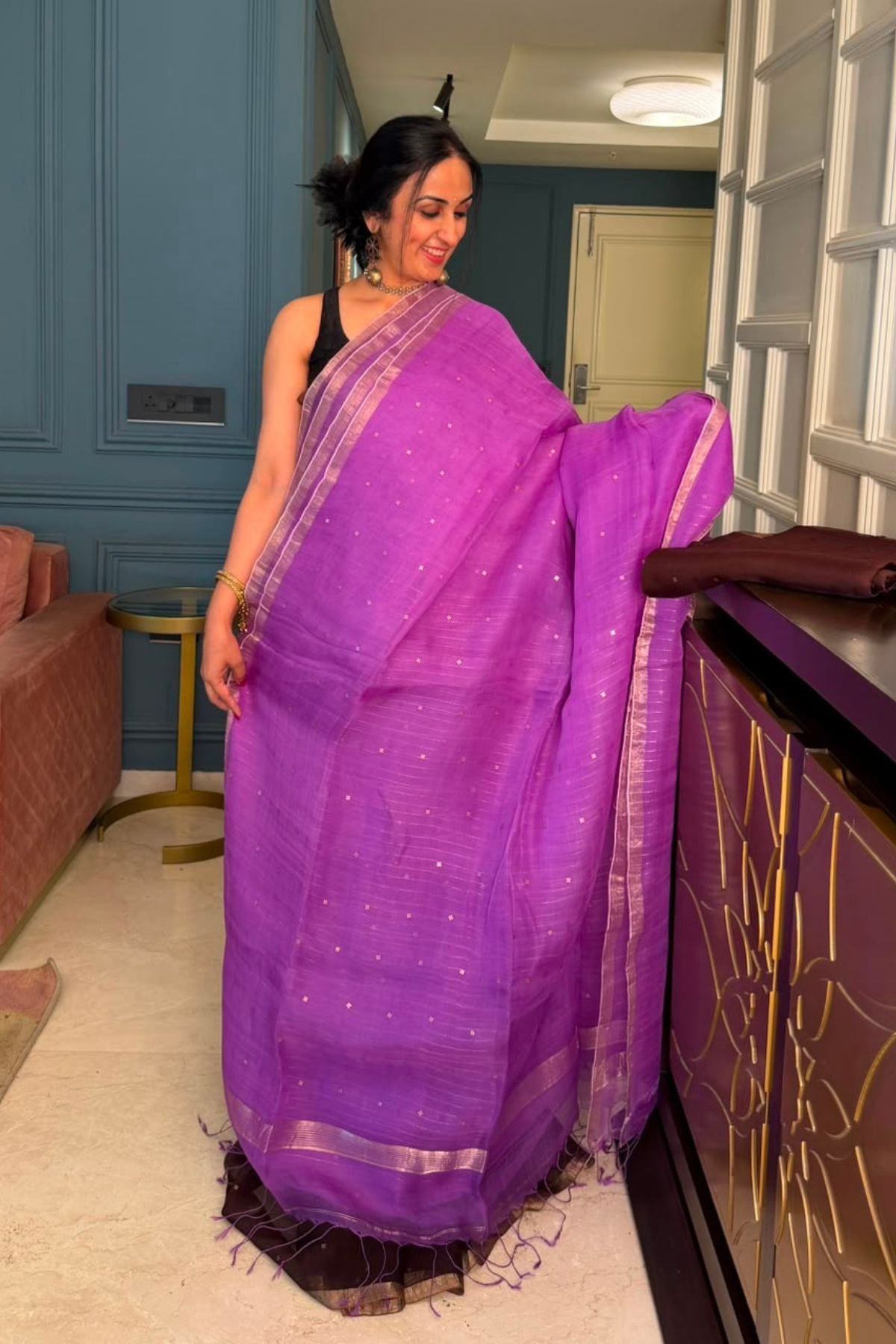 Handwoven pure muslin sarees!!