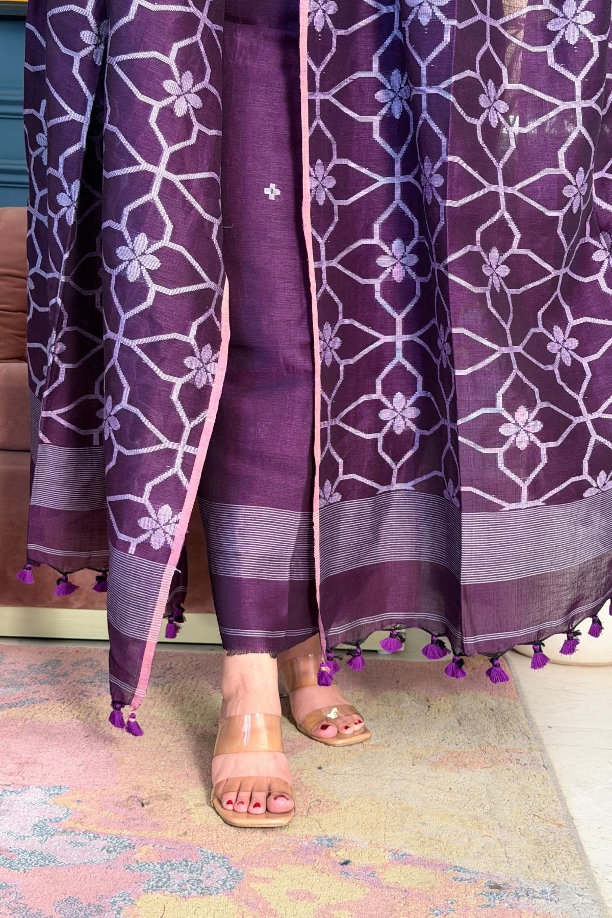 Jayshree linen kurta dupatta sets!!