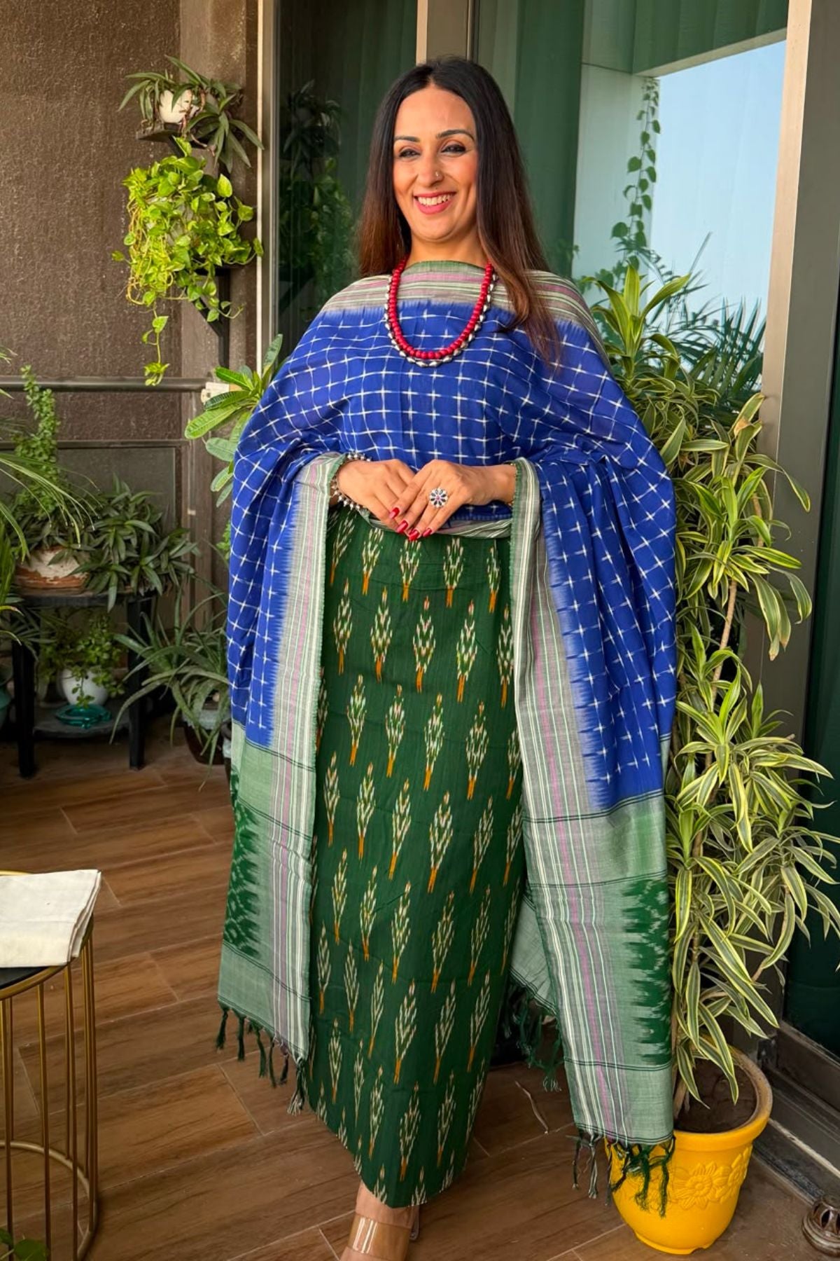 Double Ikat cotton full sets!!