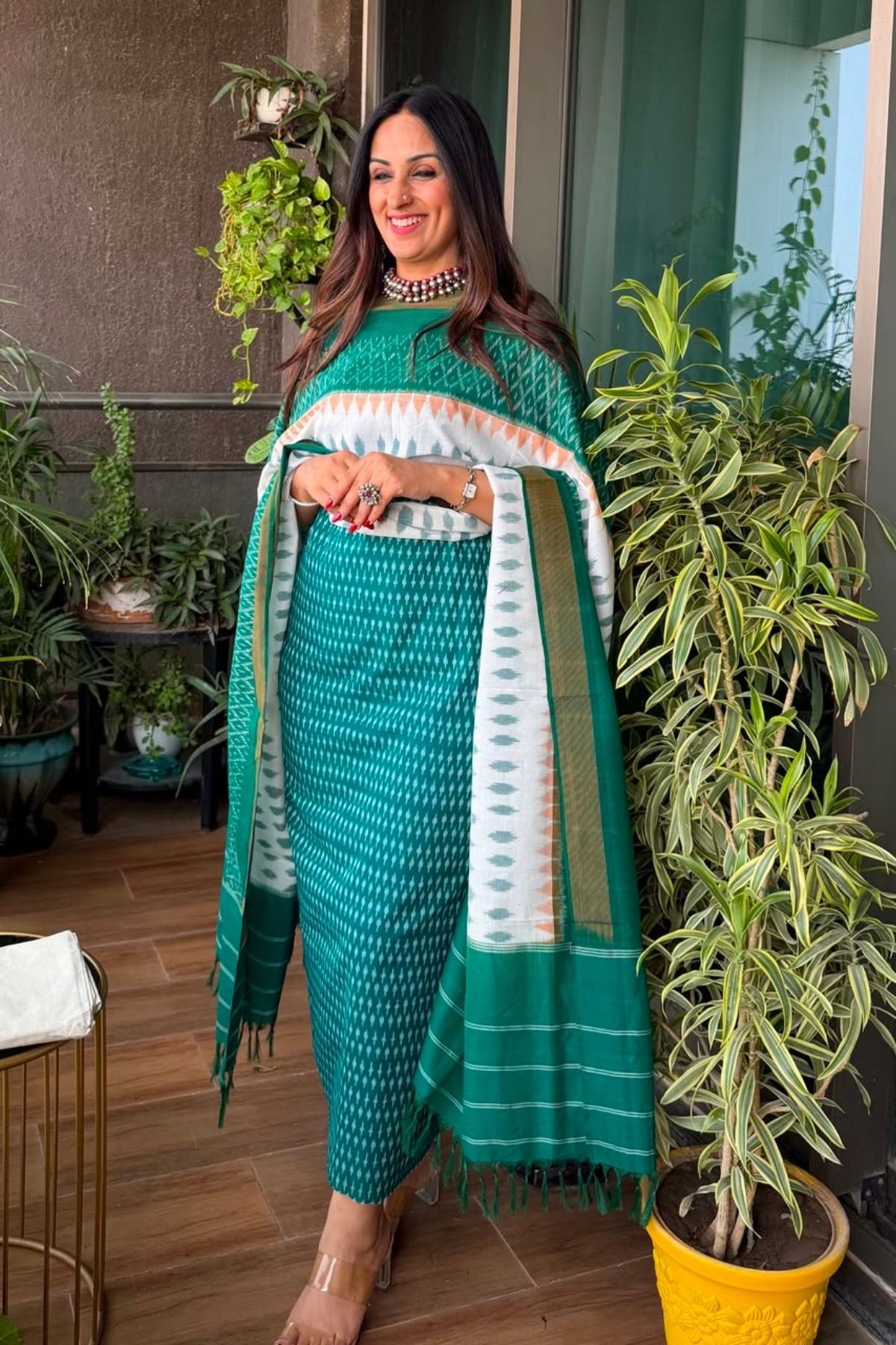 Mercerised cotton Ikat full sets!!