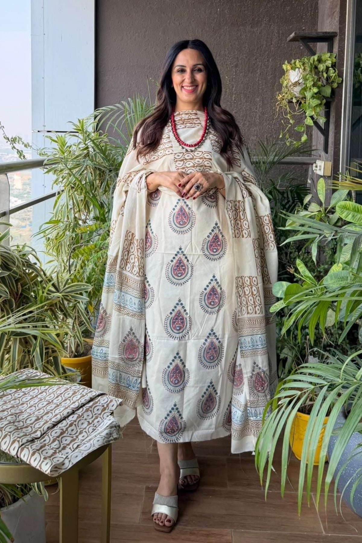 Handblocked pure cotton Bagh full sets!!