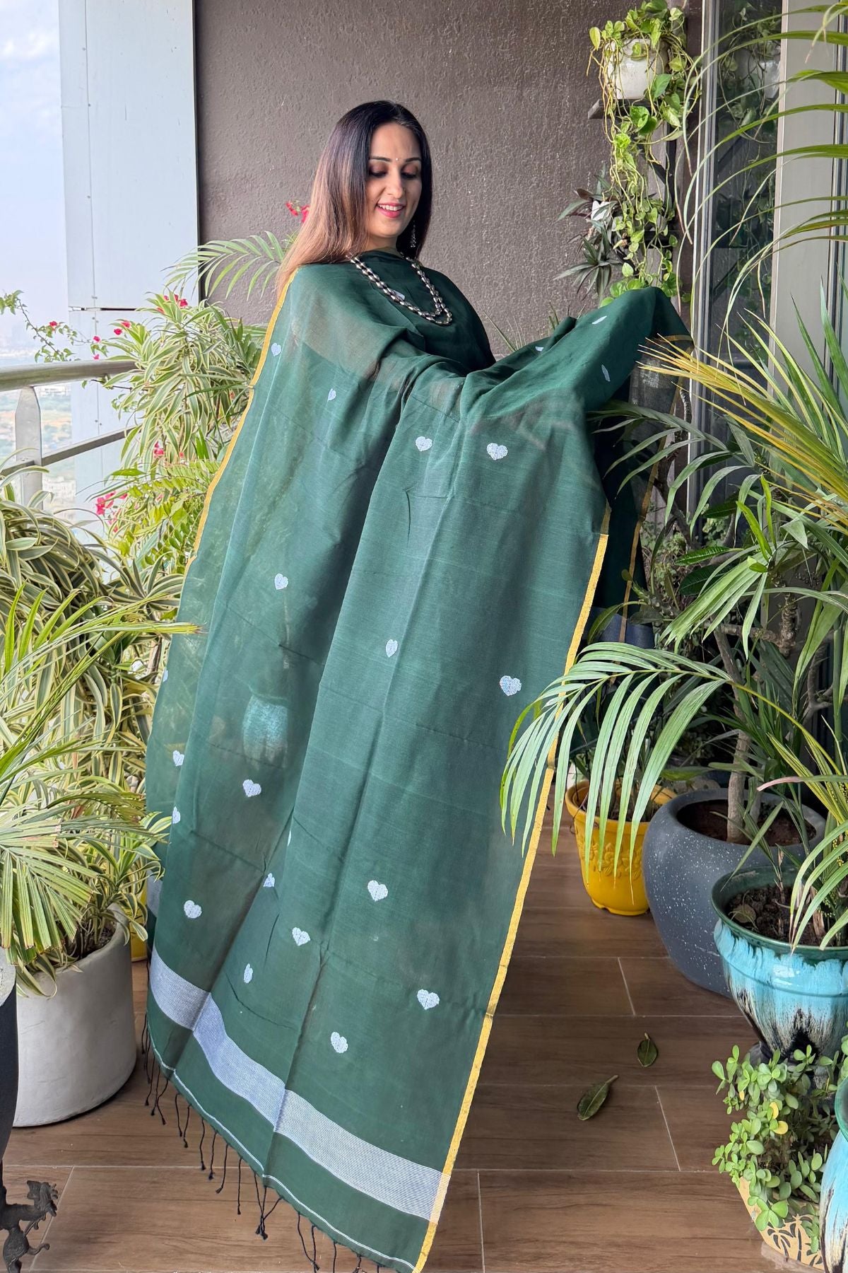 Jamdani pure cotton kurta dupatta sets!!