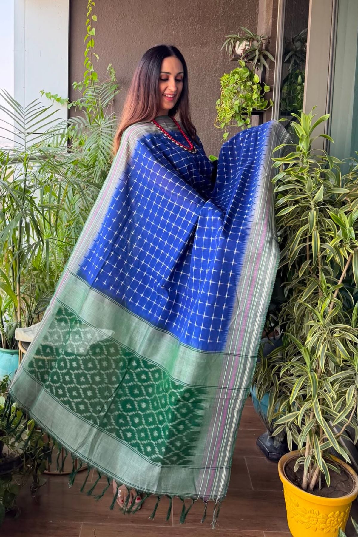 Double Ikat cotton full sets!!