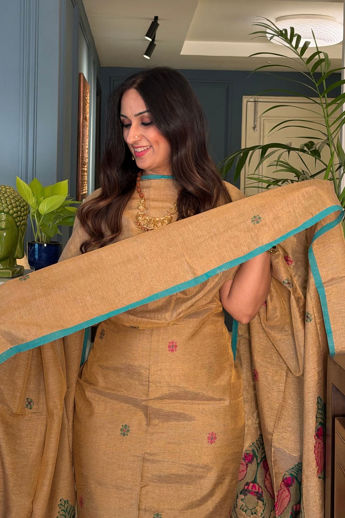 Handwoven Jamdani sets on tissue cotton!!