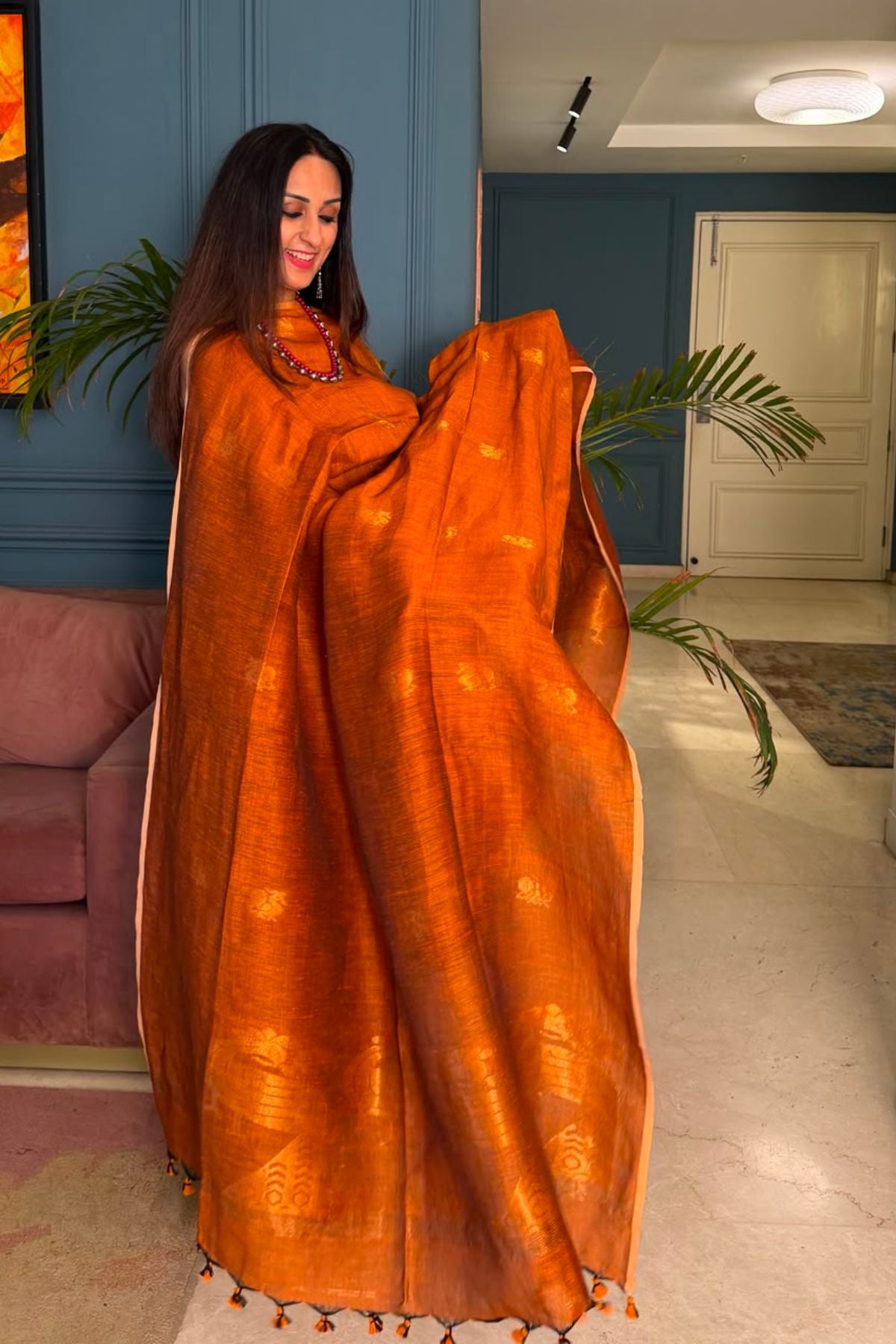 Jayshree linen kurta Dupatta sets