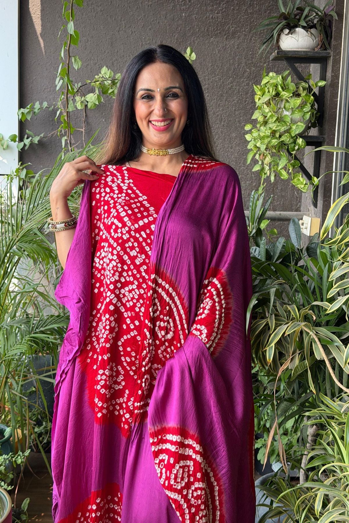 Bandhani work full sets on pure modal satin!!!