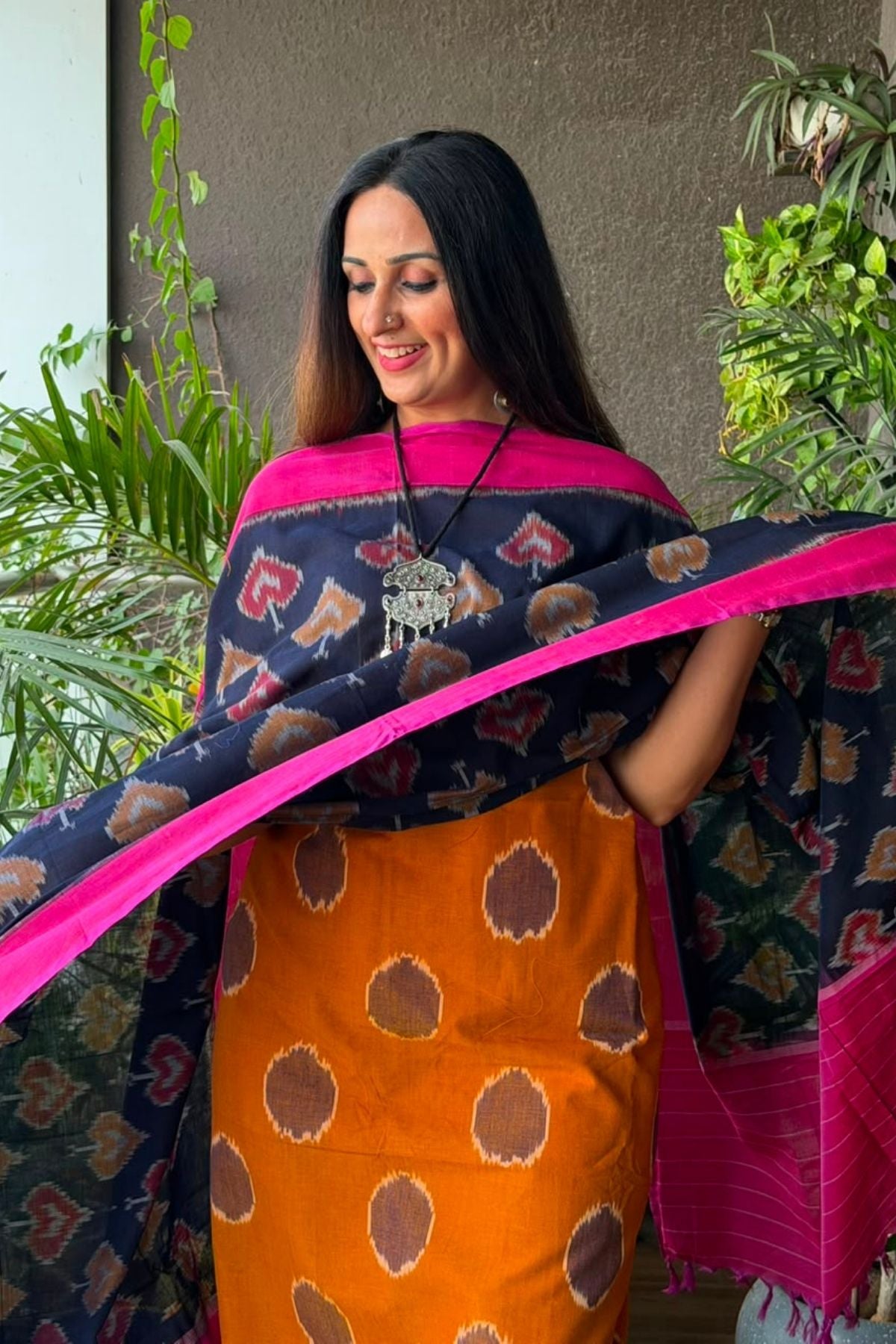 Double Ikat cotton full sets!!