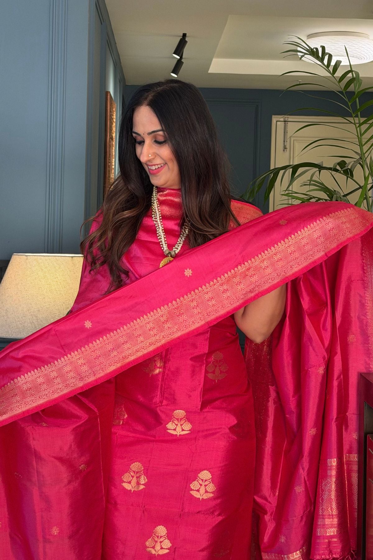 Handwoven pure Katan silk suit sets!!!