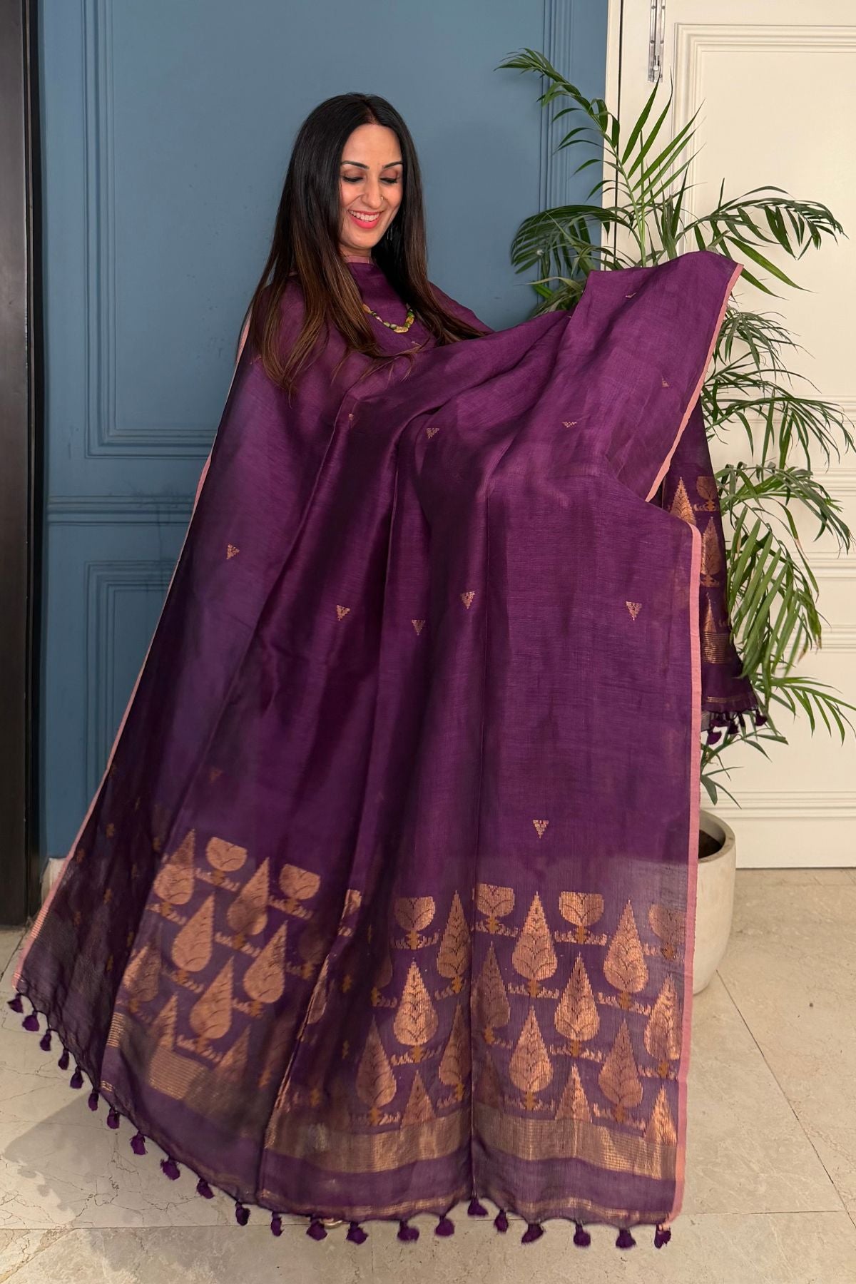 Jayshree linen kurta Dupatta sets