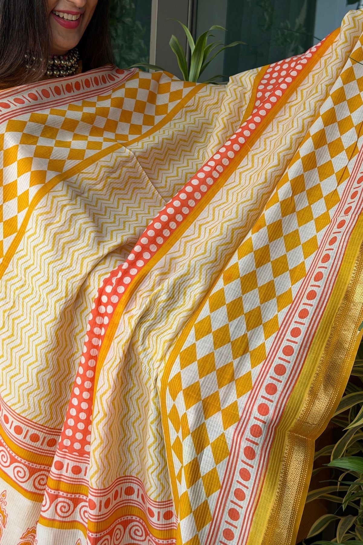Handblocked Bagh full sets on pure Maheshwari!!