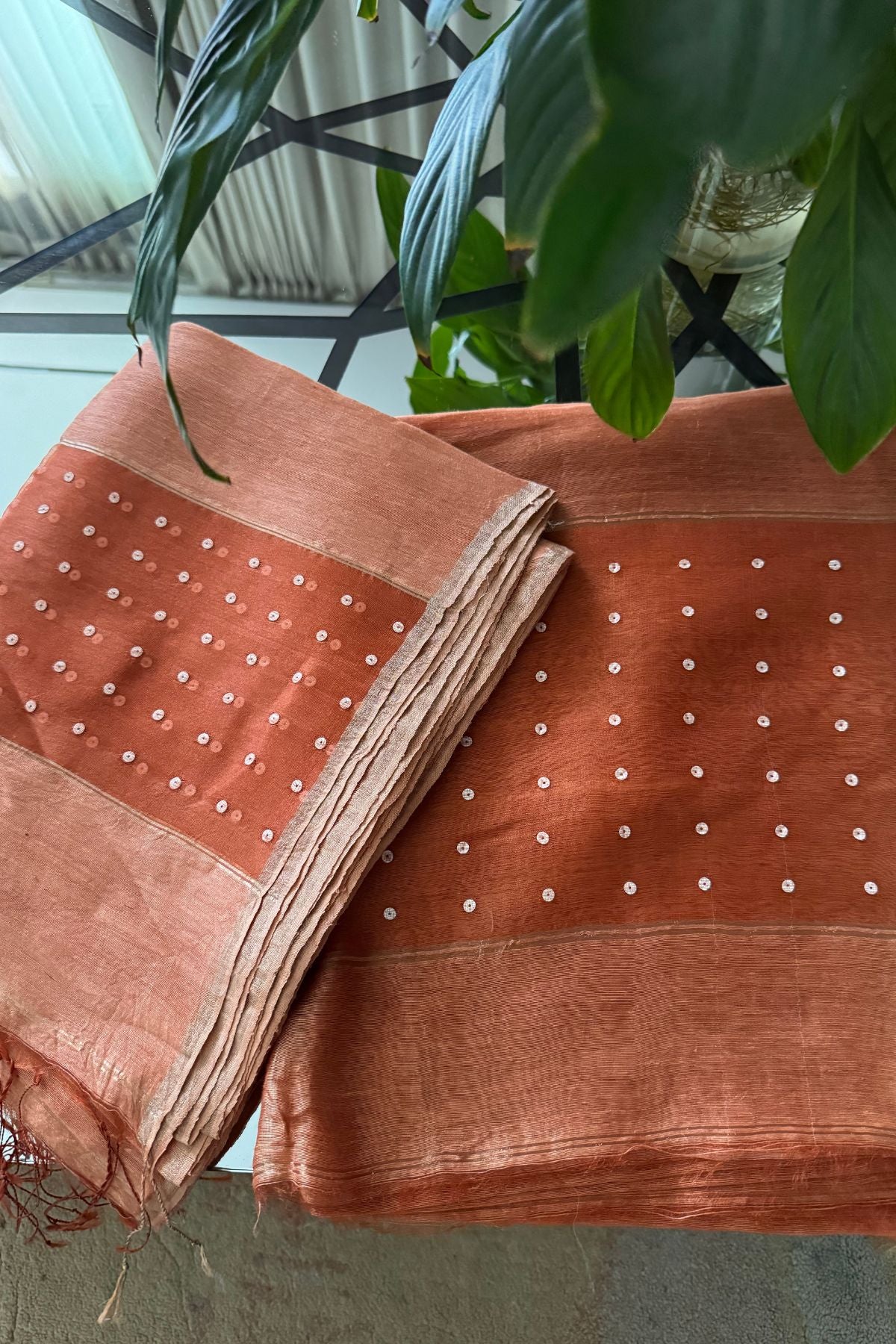 Pure Silk linen kurta dupatta sets